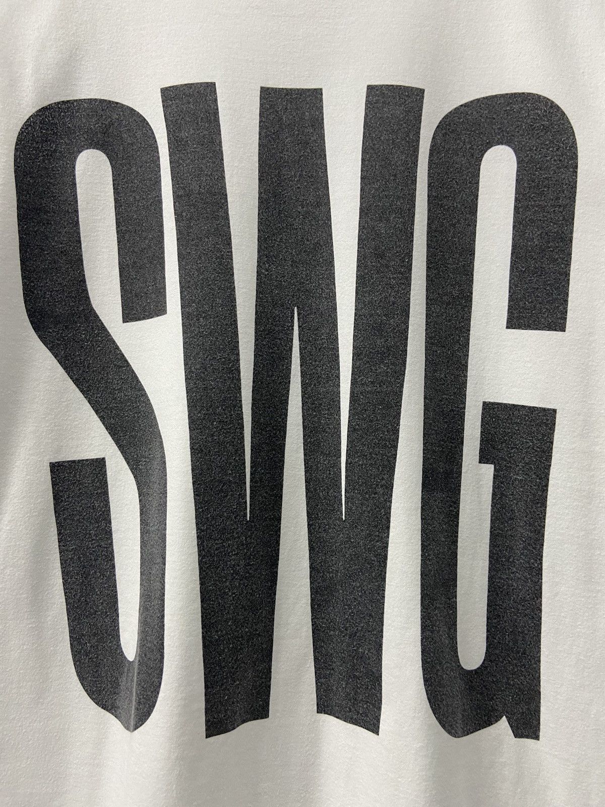 Japanese Brand × Swagger Vintage Swagger Japan SWG Big Logo Tshirt Size US S / EU 44-46 / 1 - 6 Thumbnail