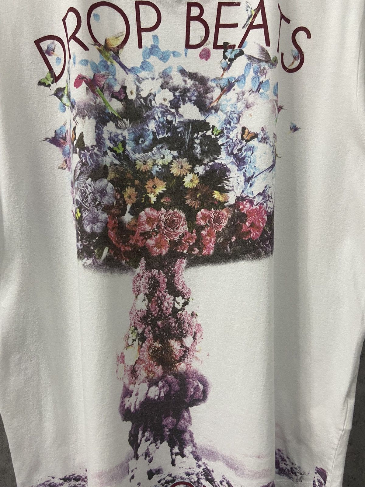 Designer × Japanese Brand Ringspun Flower Art Drop Beats Sculpture Tshirt Vintage Size US L / EU 52-54 / 3 - 5 Thumbnail