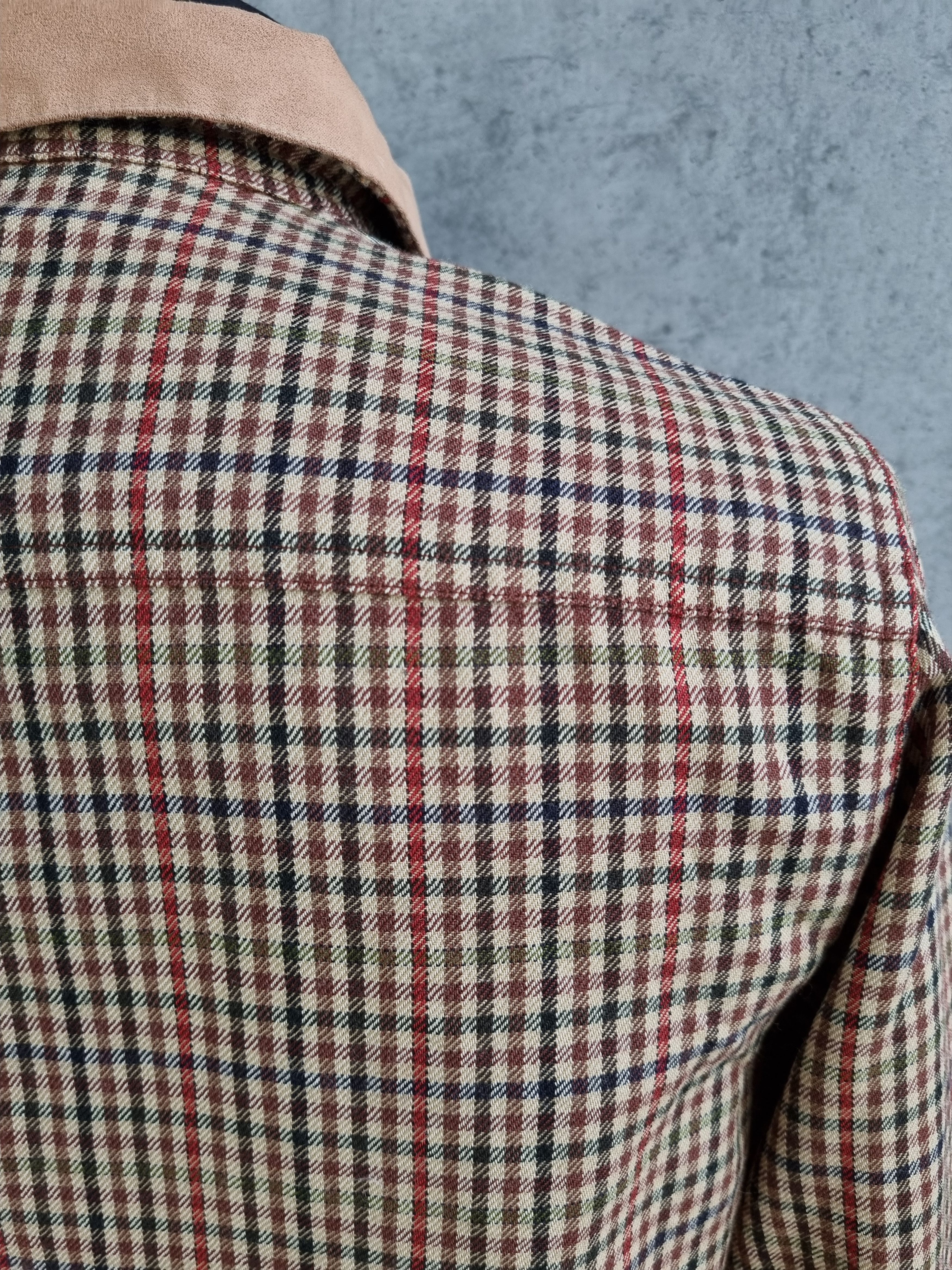 Flannel × Lauren Ralph Lauren × Ralph Lauren RL Ralph Lauren Wool Zip Up Plaid Flannel Worker Shirt Size US S / EU 44-46 / 1 - 7 Thumbnail