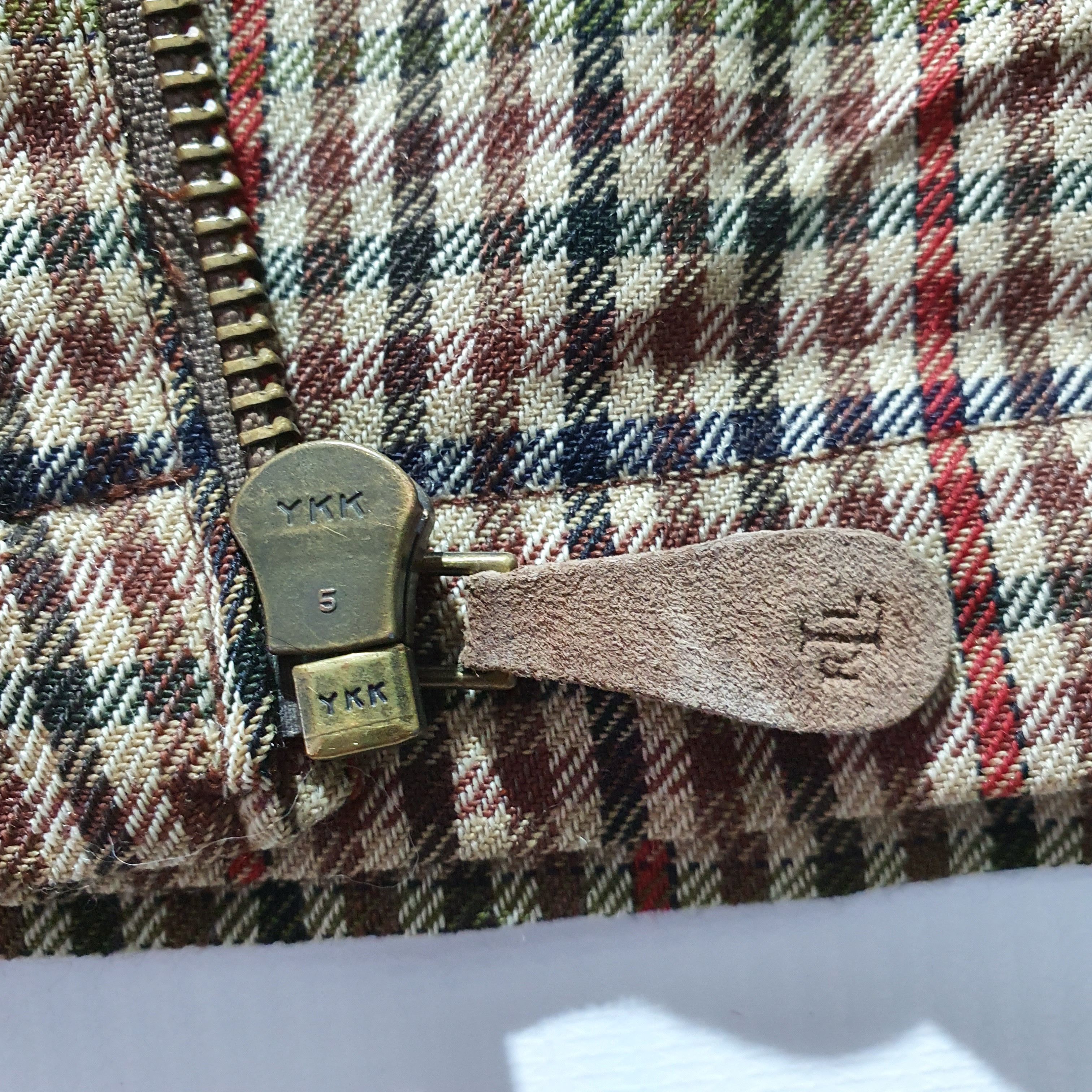 Flannel × Lauren Ralph Lauren × Ralph Lauren RL Ralph Lauren Wool Zip Up Plaid Flannel Worker Shirt Size US S / EU 44-46 / 1 - 12 Thumbnail