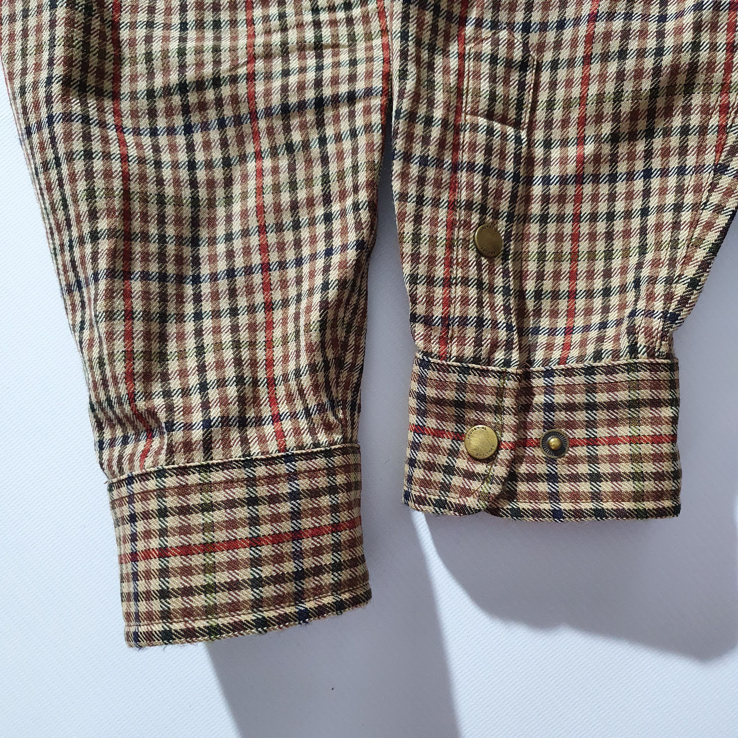 Flannel × Lauren Ralph Lauren × Ralph Lauren RL Ralph Lauren Wool Zip Up Plaid Flannel Worker Shirt Size US S / EU 44-46 / 1 - 14 Thumbnail