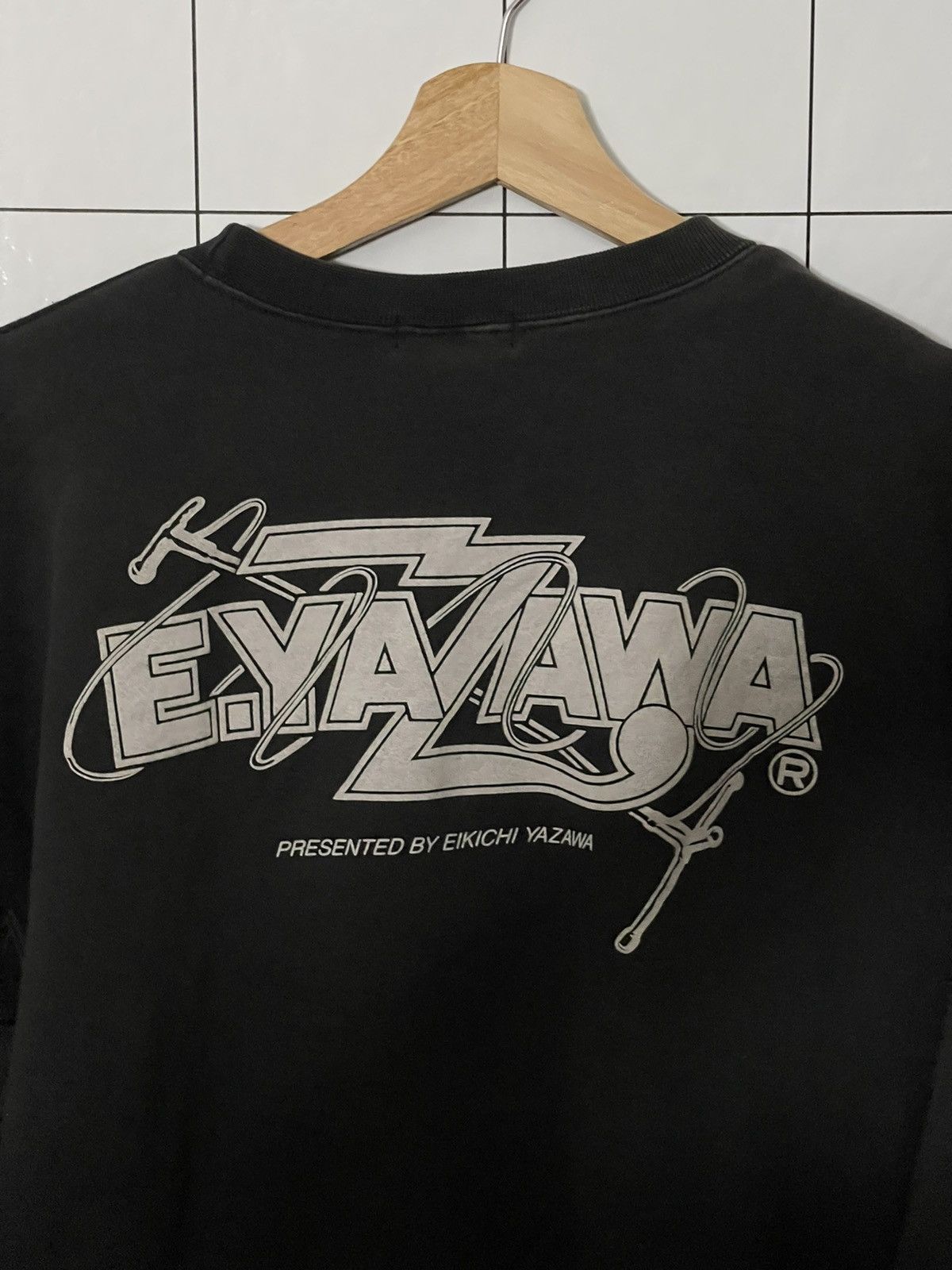 Japanese Brand × Vintage Vintage Sunfaded E.yazawa By Eikichi Yazawa Sweatshirt Size US L / EU 52-54 / 3 - 2 Thumbnail