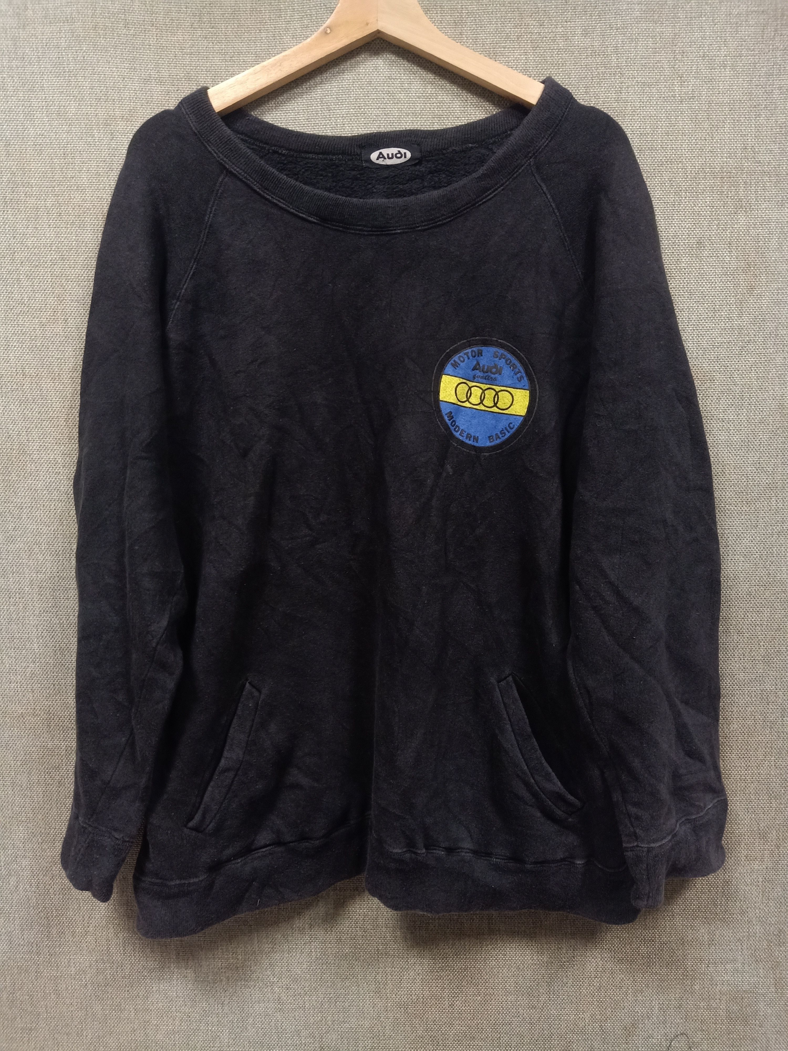Audi Vintage sweatshirt audi motor sports Size US L / EU 52-54 / 3 - 1 Thumbnail
