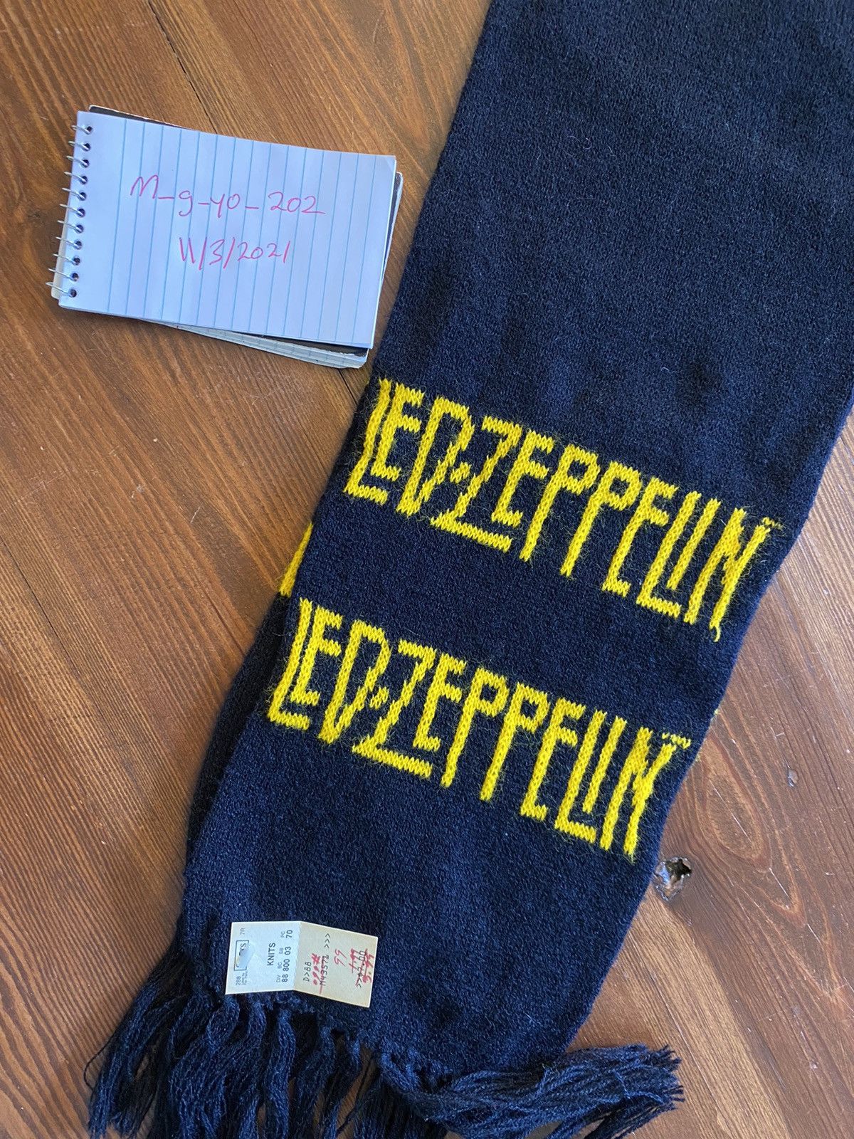 Led Zeppelin Vintage 1977 Led Zeppelin Scarf NWT New Size ONE SIZE - 21 Thumbnail