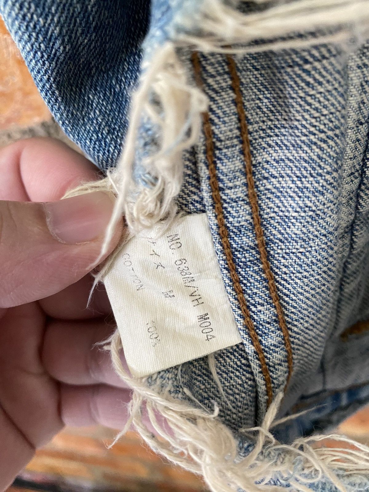 Le Grande Bleu (L.G.B.) VTG L.G.B Destroy denim Jacket Size US M / EU 48-50 / 2 - 18 Thumbnail