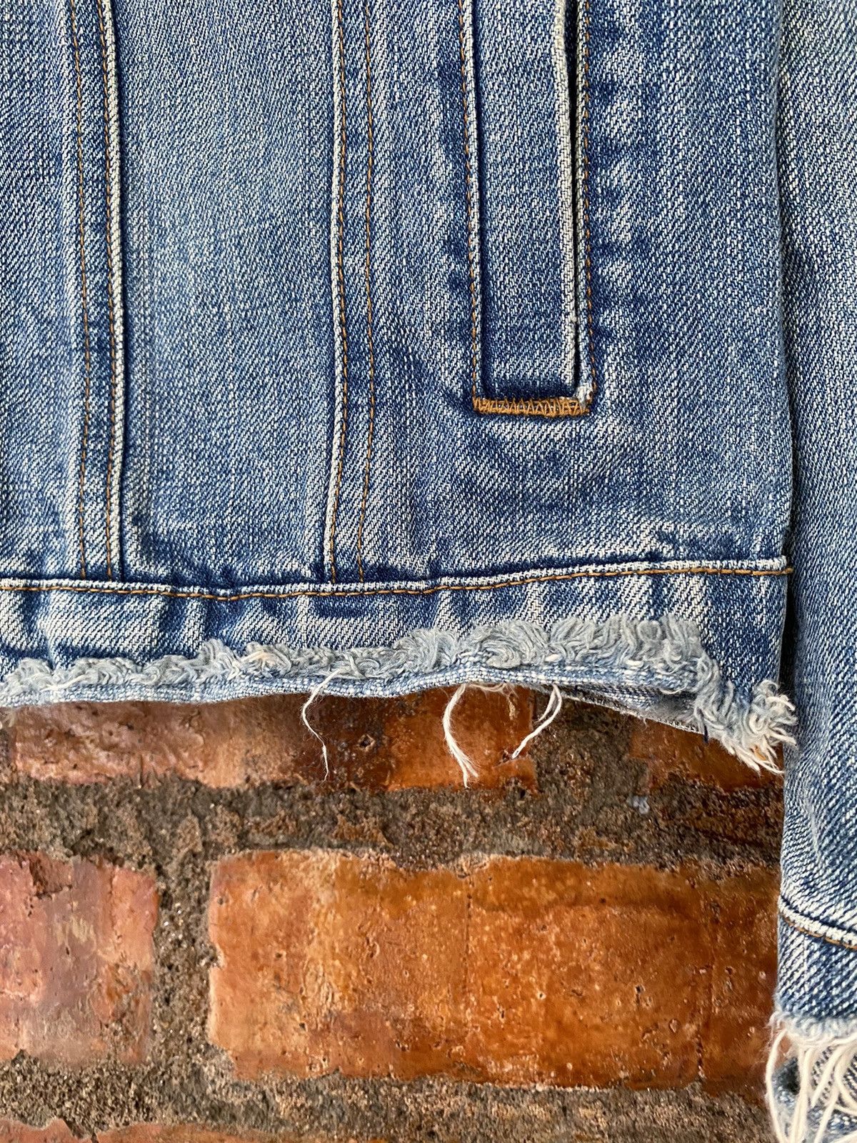 Le Grande Bleu (L.G.B.) VTG L.G.B Destroy denim Jacket Size US M / EU 48-50 / 2 - 6 Thumbnail