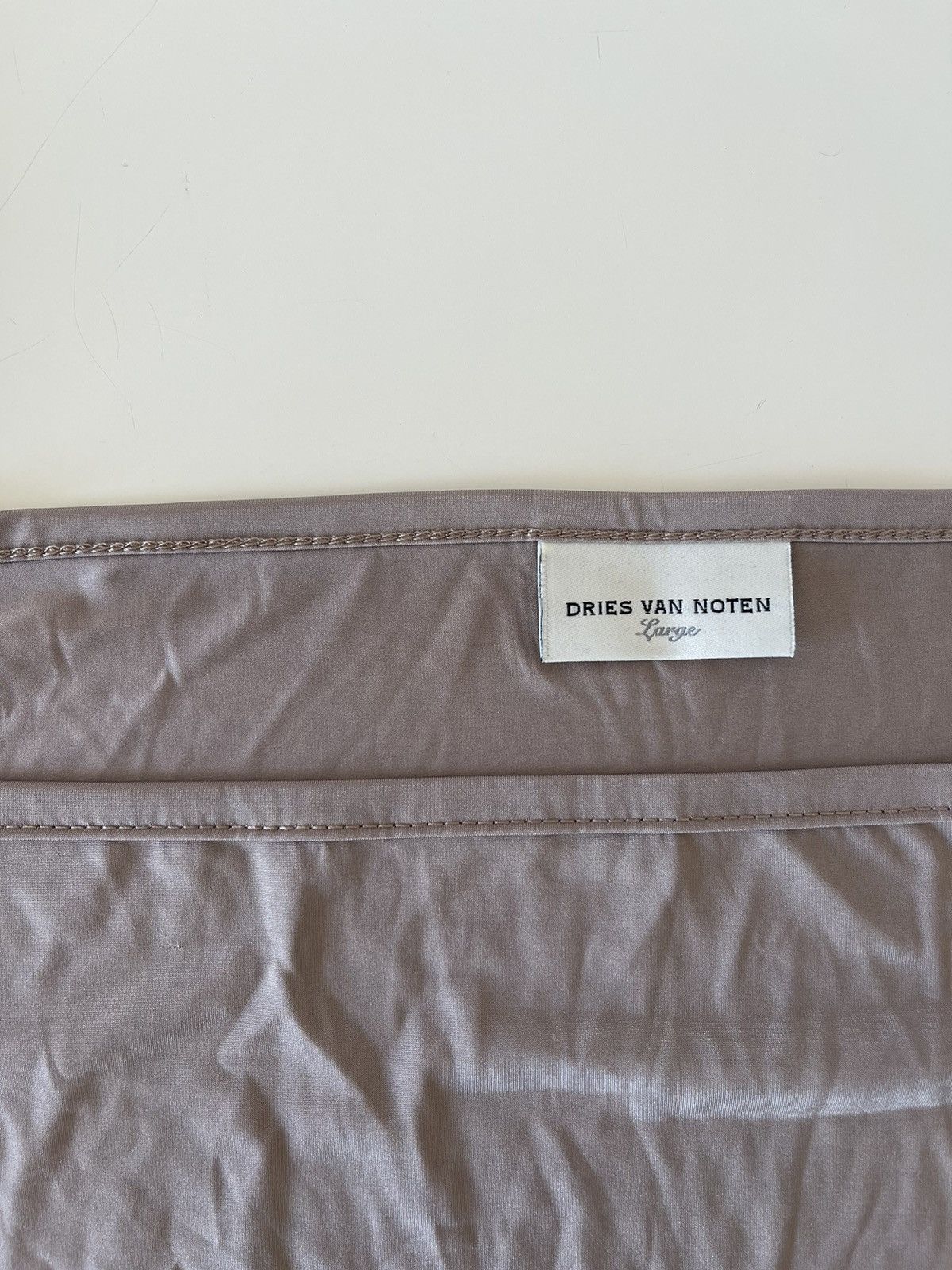Dries Van Noten Taupe cowl neck tank top Size US L / EU 52-54 / 3 - 5 Thumbnail