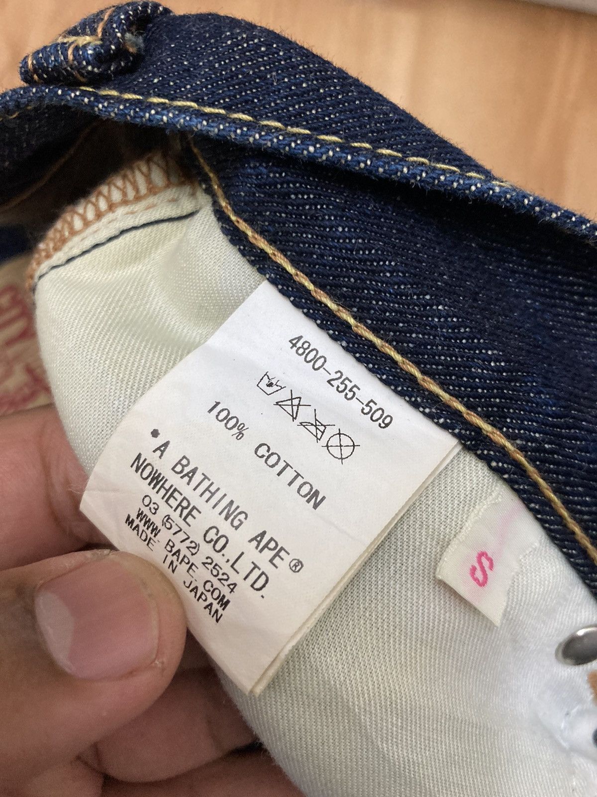 Bape Baby Milo Denim Skirt Size 32" / US 10 / IT 46 - 6 Thumbnail