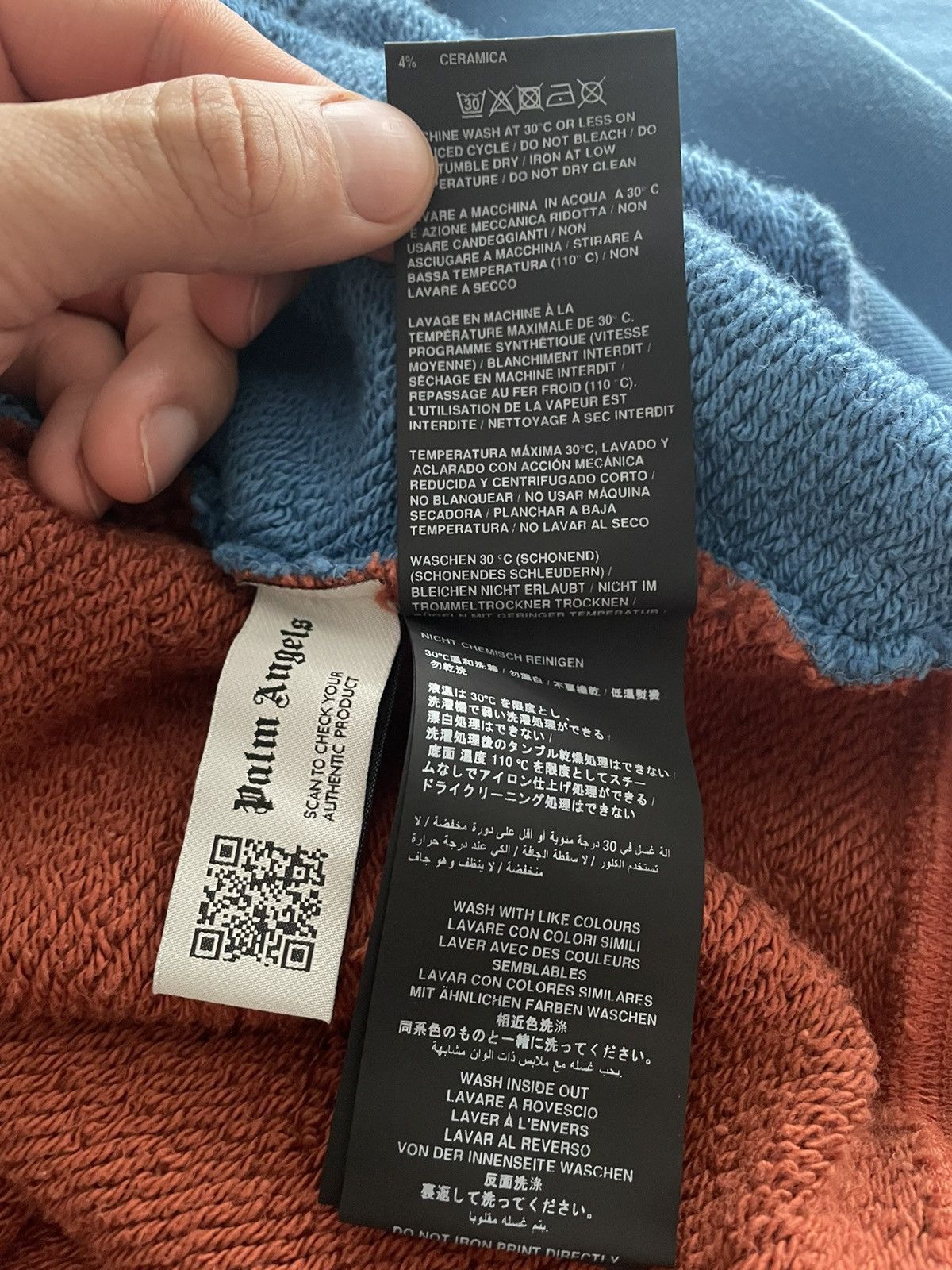 Missoni × Palm Angels Super Runway Limited Edition Palm Angels x Missoni Hoodie Size US XL / EU 56 / 4 - 11 Thumbnail