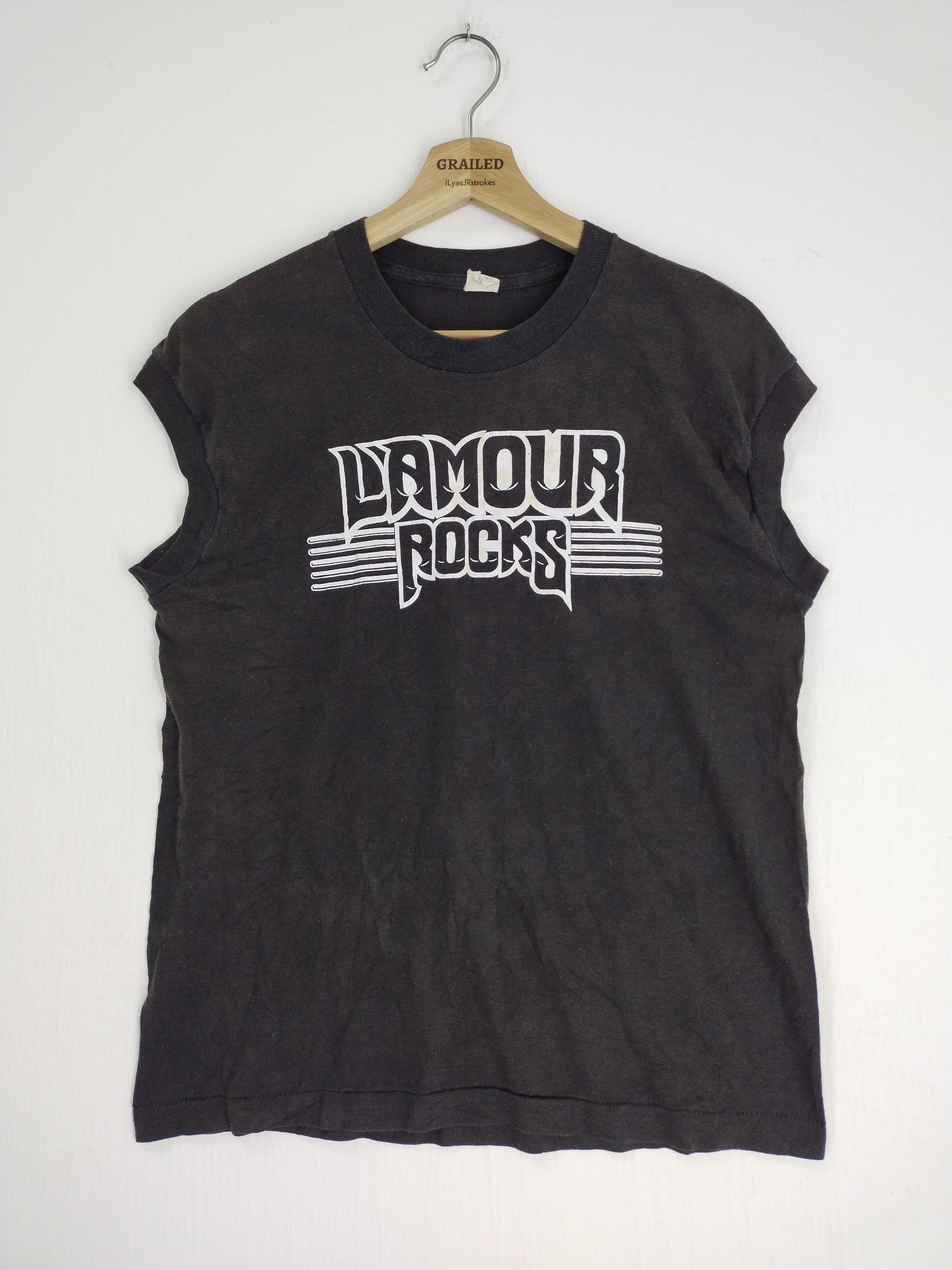 Vintage VINTAGE OFFICIAL L'AMOUR ROCK KAPITAL OF BROOKLYN Size US S / EU 44-46 / 1 - 2 Thumbnail