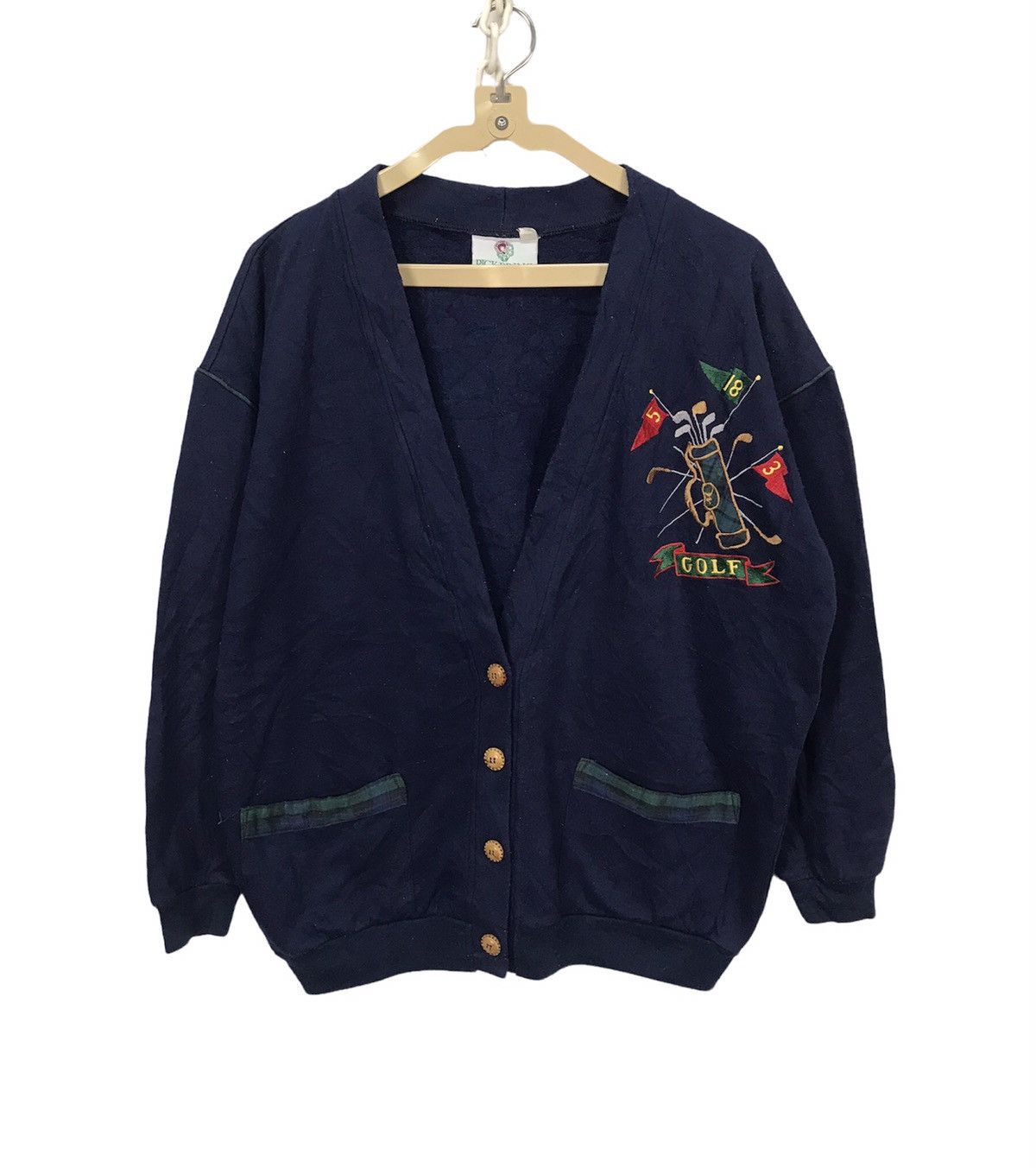 Vintage Vintage embroidered cardigan sweater by pickering Size US M / EU 48-50 / 2 - 1 Thumbnail