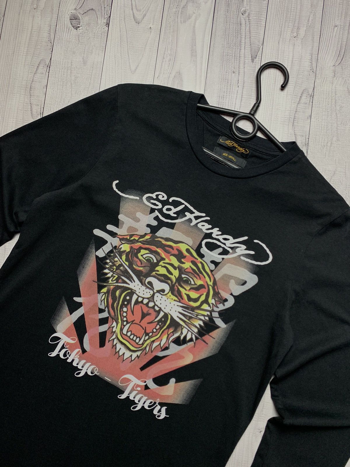 Ed Hardy Ed Hardy long sleeve sweatshirt big logo Tiger size S Size US S / EU 44-46 / 1 - 2 Thumbnail