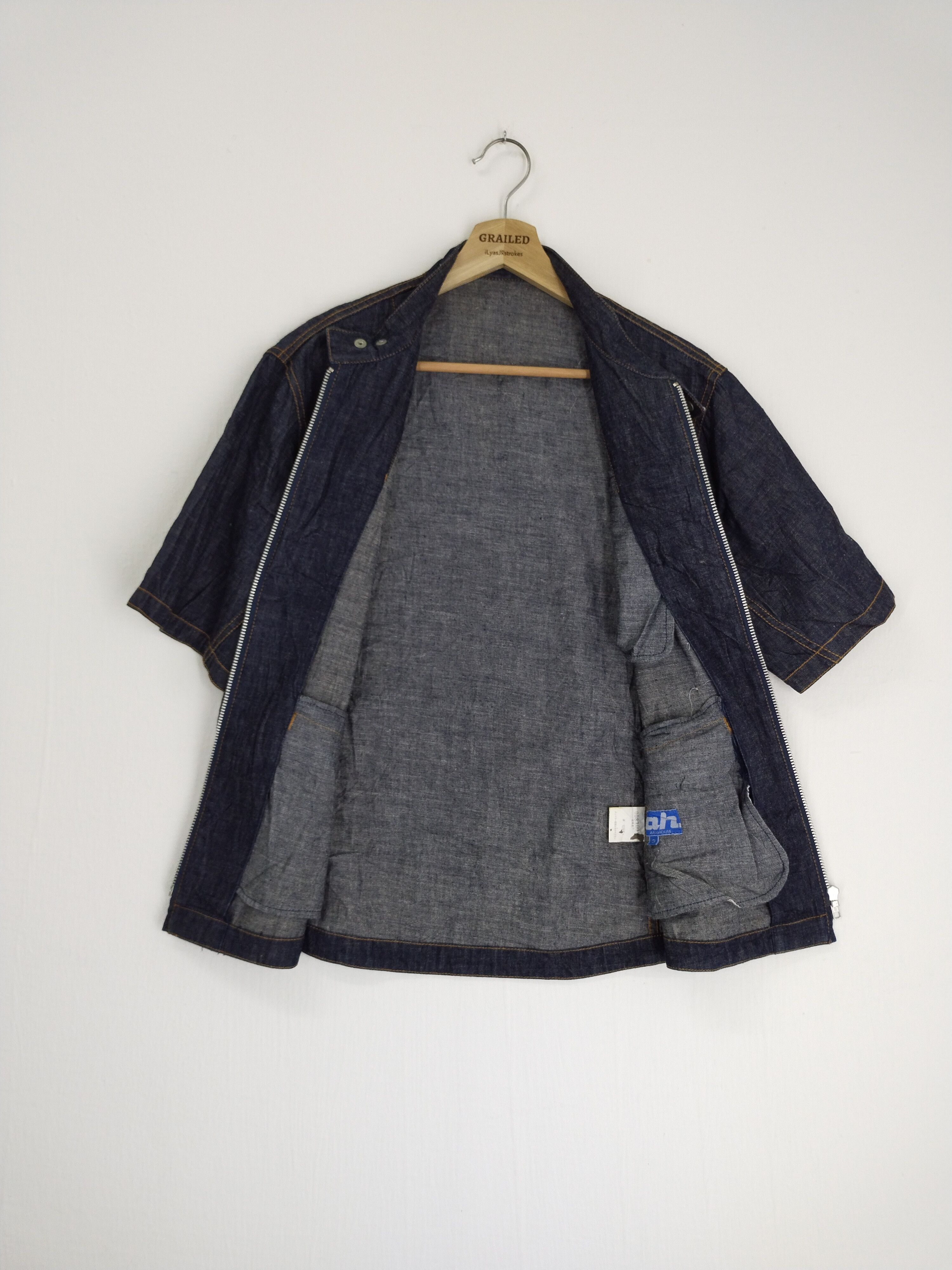 ABAHOUSE × If Six Was Nine × Vintage VINTAGE ABAHOUSE DENIM ANORAK Size US S / EU 44-46 / 1 - 5 Thumbnail