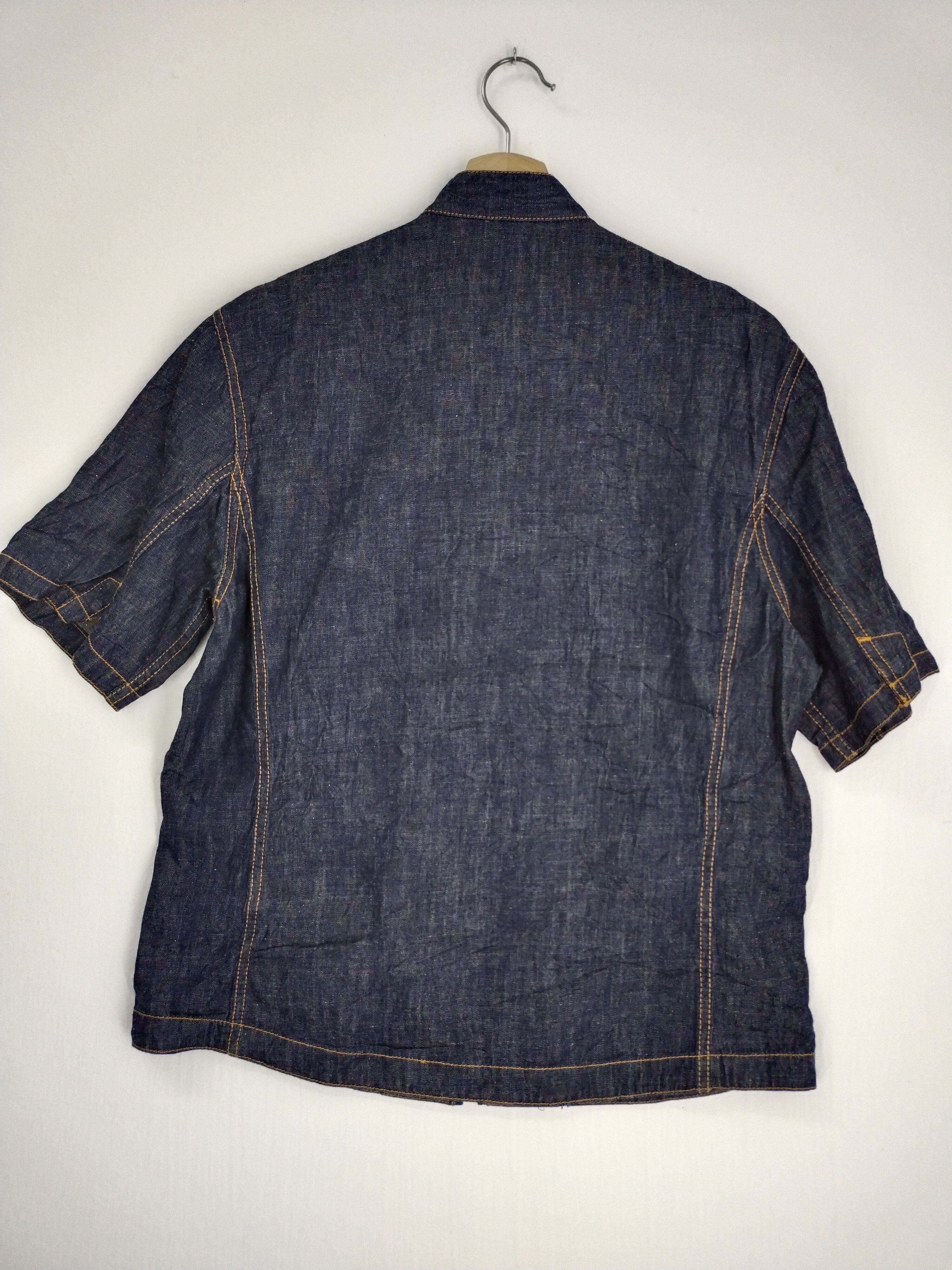 ABAHOUSE × If Six Was Nine × Vintage VINTAGE ABAHOUSE DENIM ANORAK Size US S / EU 44-46 / 1 - 6 Thumbnail