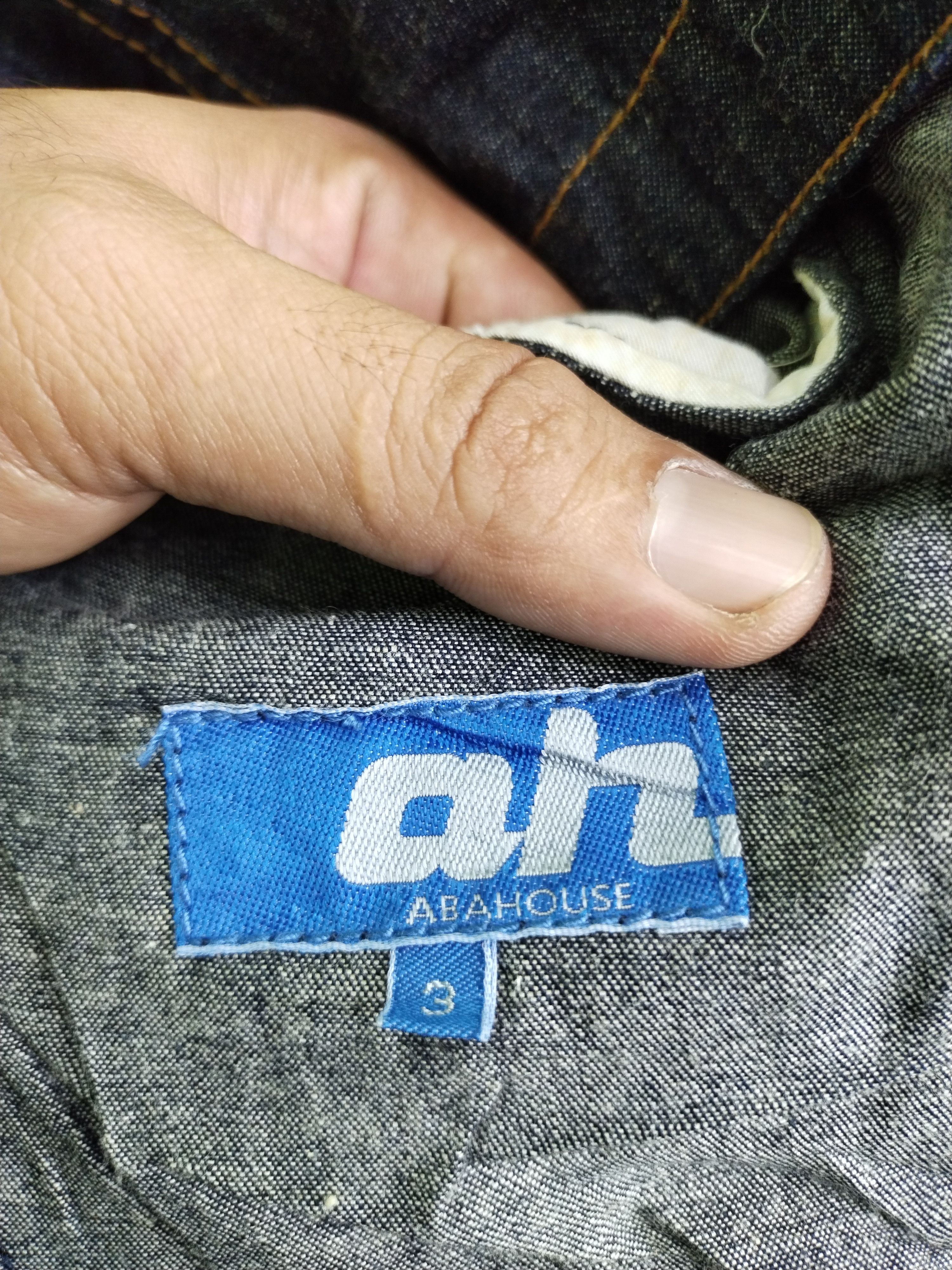 ABAHOUSE × If Six Was Nine × Vintage VINTAGE ABAHOUSE DENIM ANORAK Size US S / EU 44-46 / 1 - 7 Thumbnail