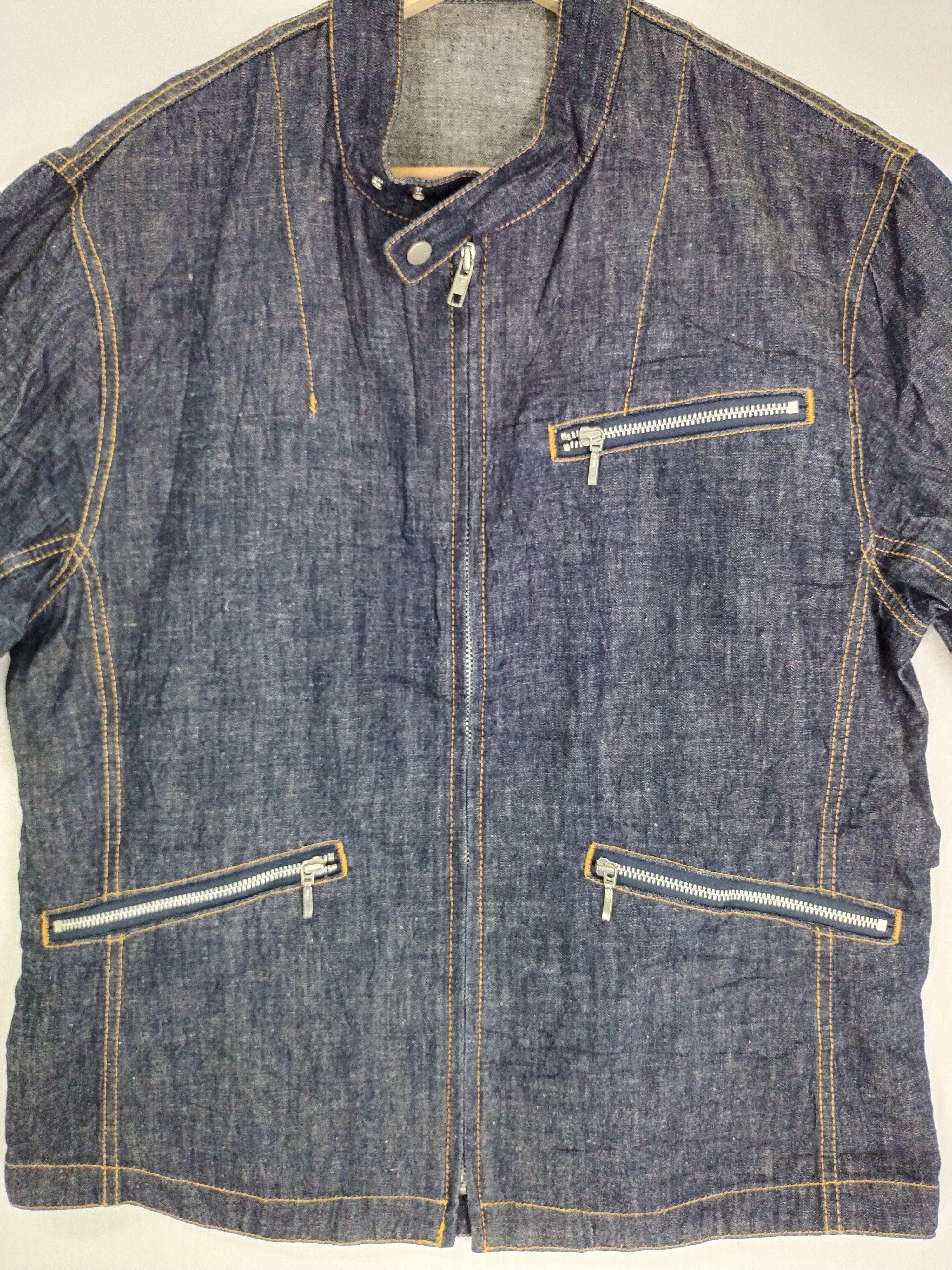 ABAHOUSE × If Six Was Nine × Vintage VINTAGE ABAHOUSE DENIM ANORAK Size US S / EU 44-46 / 1 - 3 Thumbnail