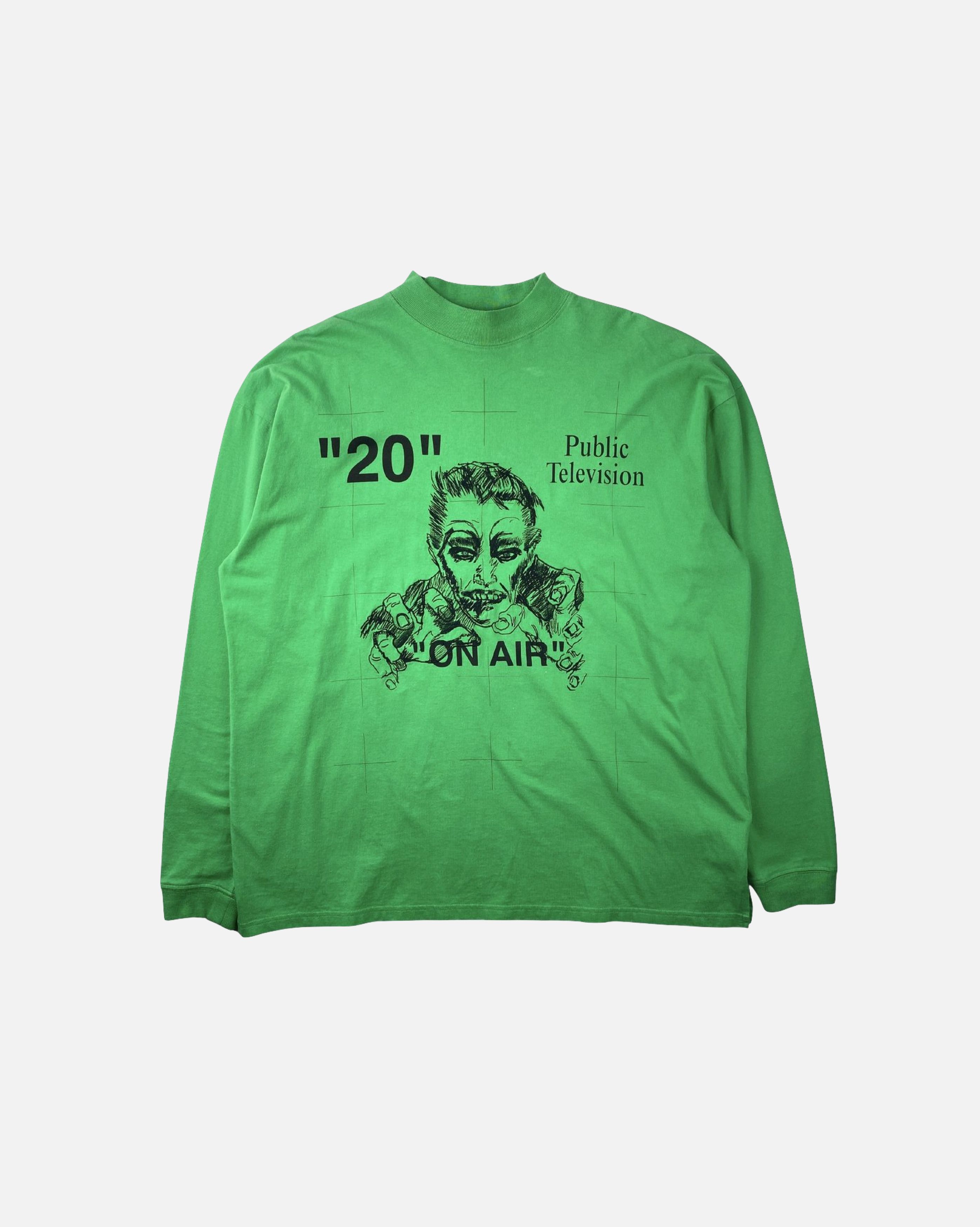 Off-White Off-White Public Television Longsleeve Size US S / EU 44-46 / 1 - 1 Thumbnail