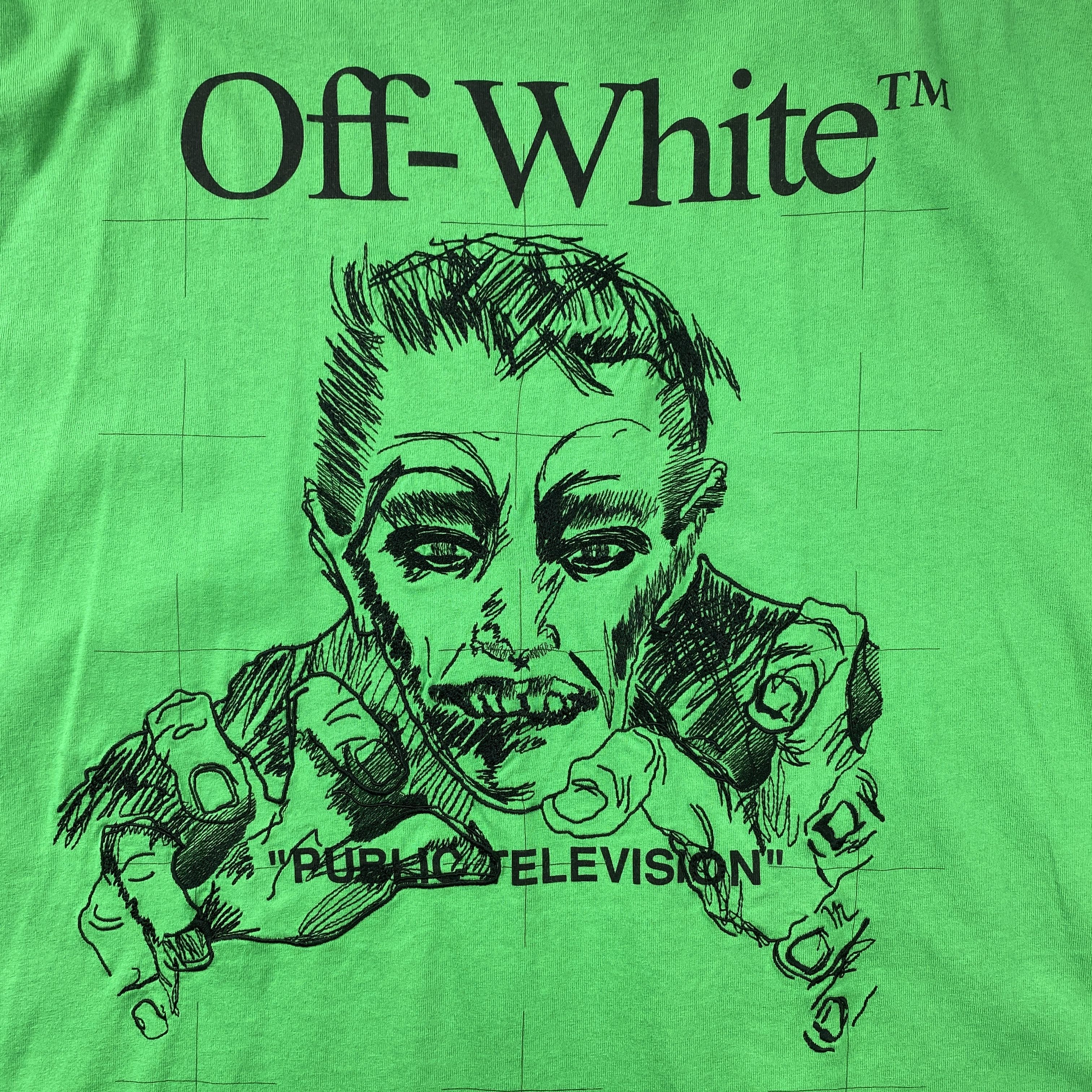 Off-White Off-White Public Television Longsleeve Size US S / EU 44-46 / 1 - 4 Thumbnail