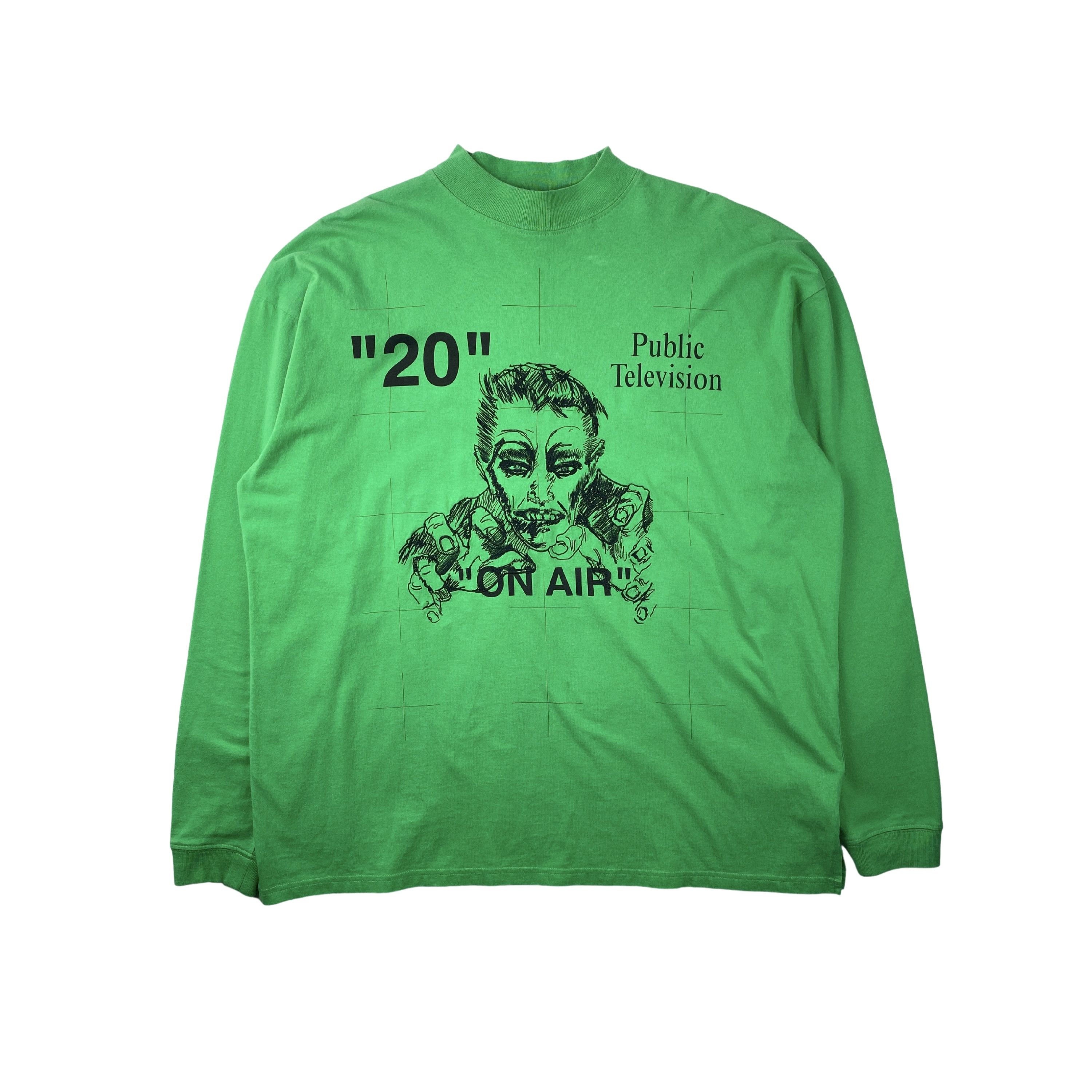 Off-White Off-White Public Television Longsleeve Size US S / EU 44-46 / 1 - 2 Thumbnail