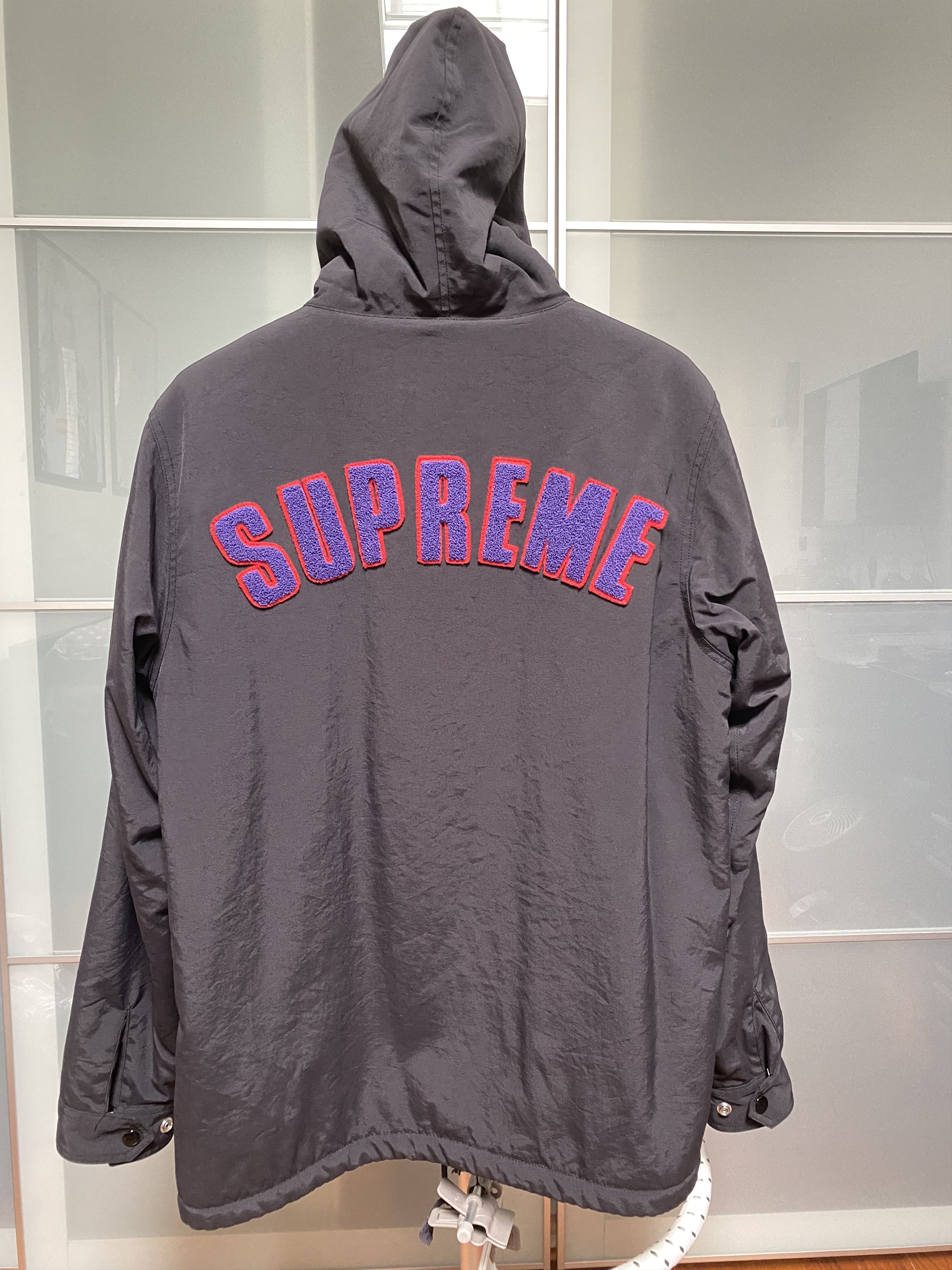 image of Supreme F/w 09 Stadium Jacket in Black, Men's (Size Large)