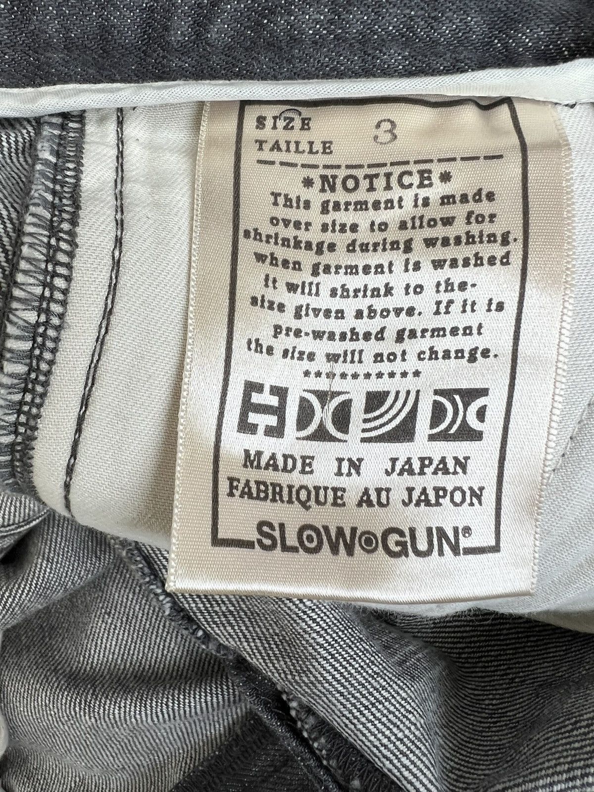 Vintage Vintage Slow Gun Japan Thick Denim Flare Trouser Pant Size US 32 / EU 48 - 14 Thumbnail