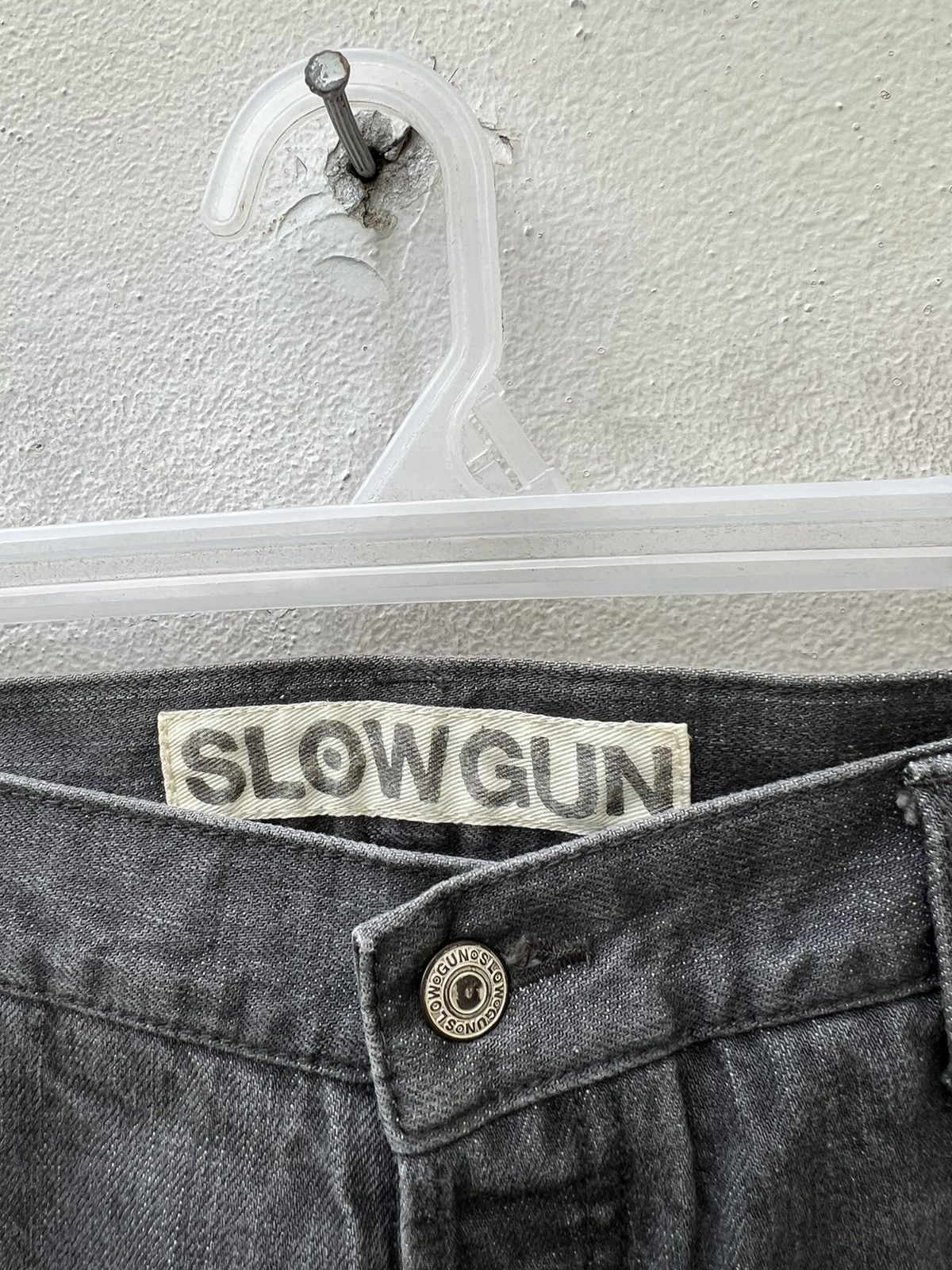 Vintage Vintage Slow Gun Japan Thick Denim Flare Trouser Pant Size US 32 / EU 48 - 7 Thumbnail