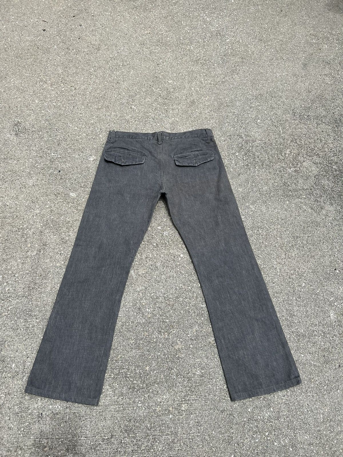 Vintage Vintage Slow Gun Japan Thick Denim Flare Trouser Pant Size US 32 / EU 48 - 5 Thumbnail
