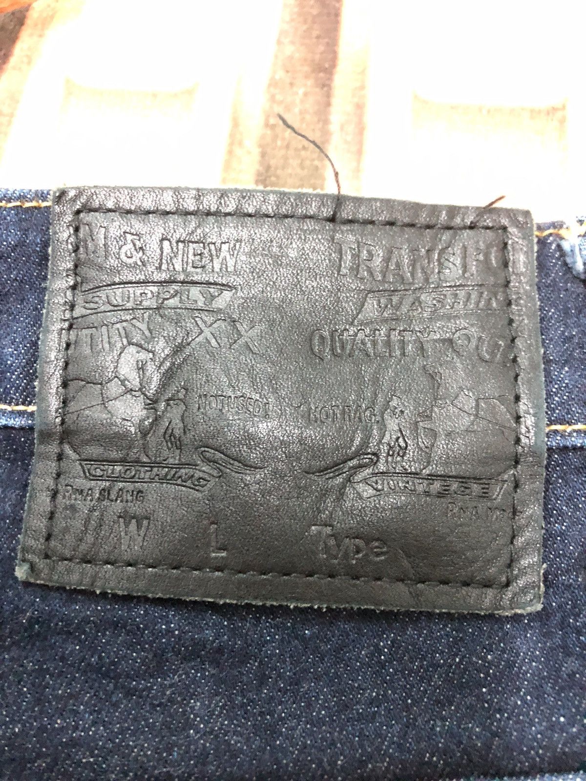 Japanese Brand × Seditionaries × Vintage VINTAGE RNA SLANG BLUE DENIM Size US 30 / EU 46 - 10 Thumbnail