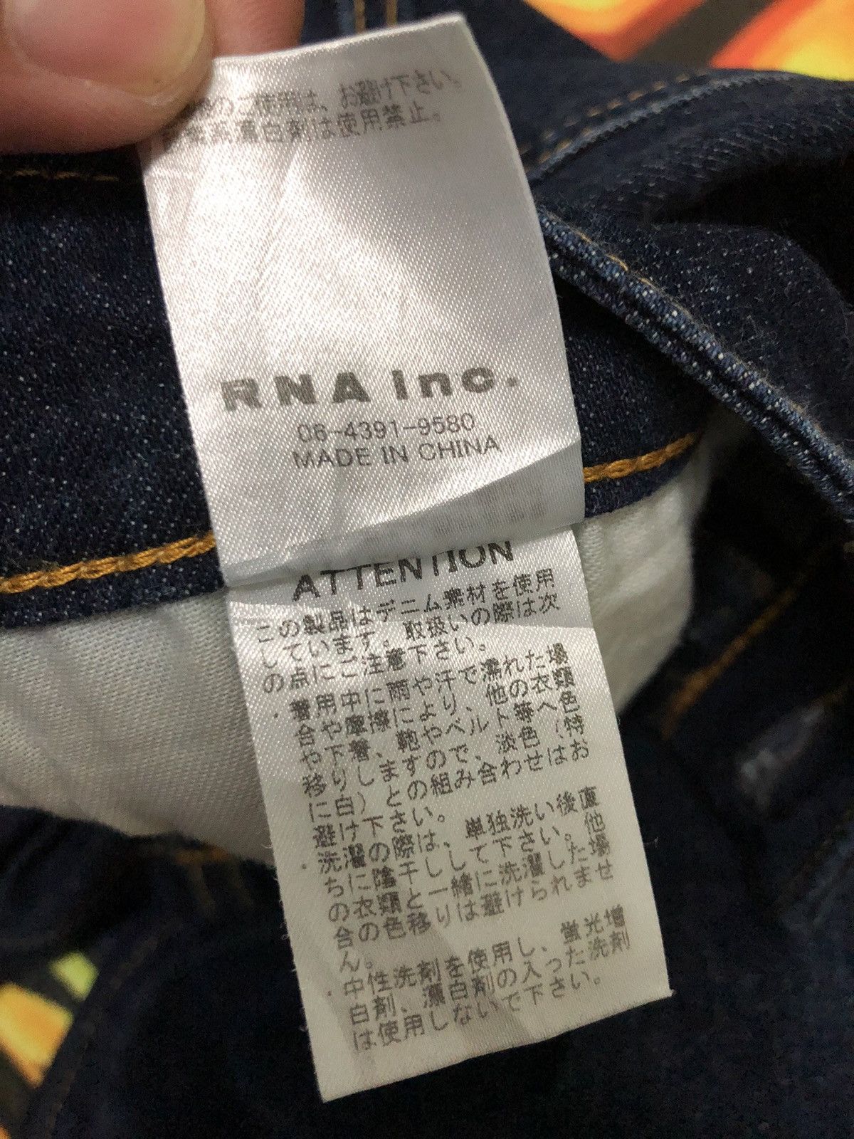 Japanese Brand × Seditionaries × Vintage VINTAGE RNA SLANG BLUE DENIM Size US 30 / EU 46 - 6 Thumbnail