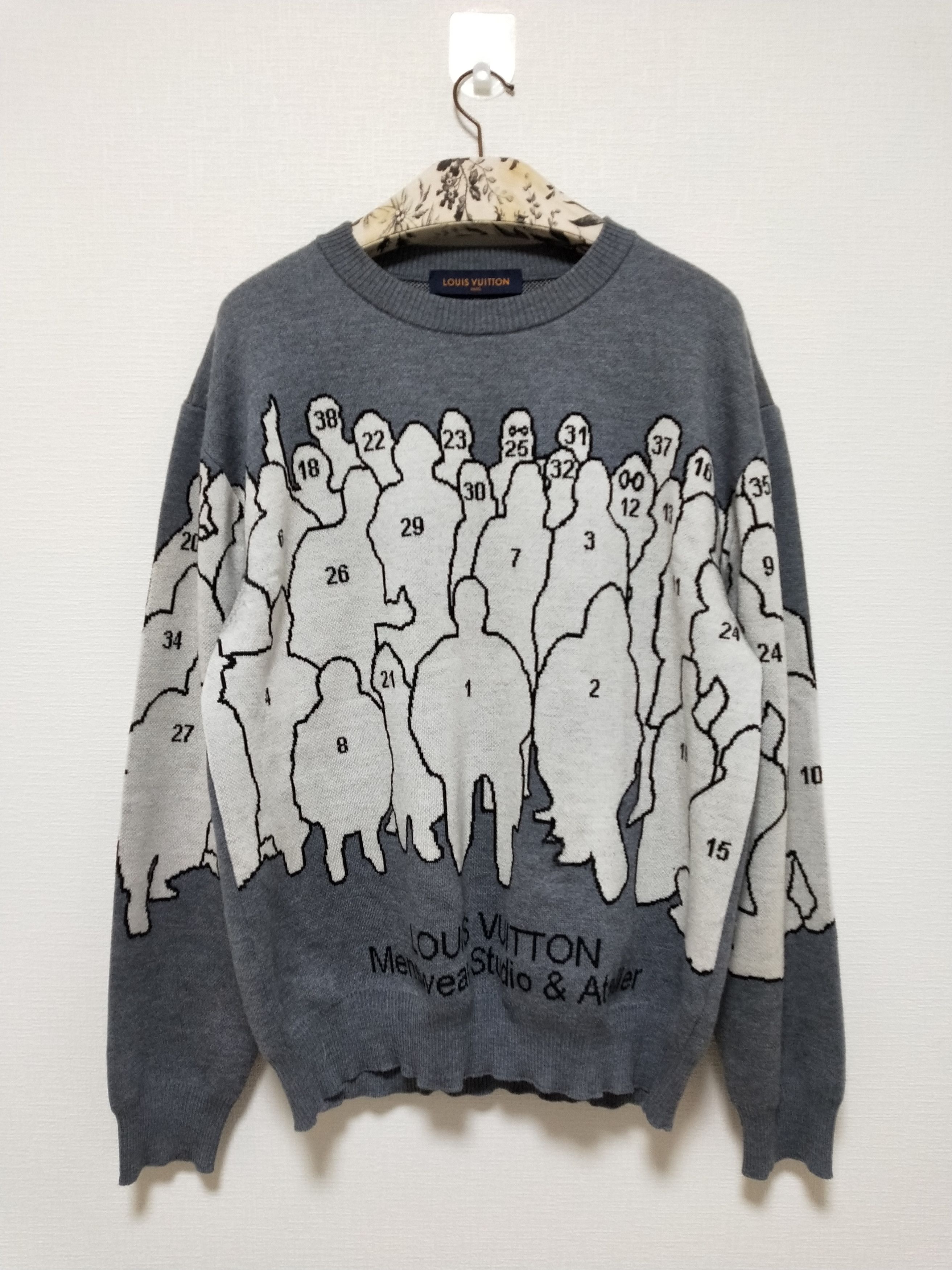 Louis Vuitton Studio Jacquard Knit Sweater