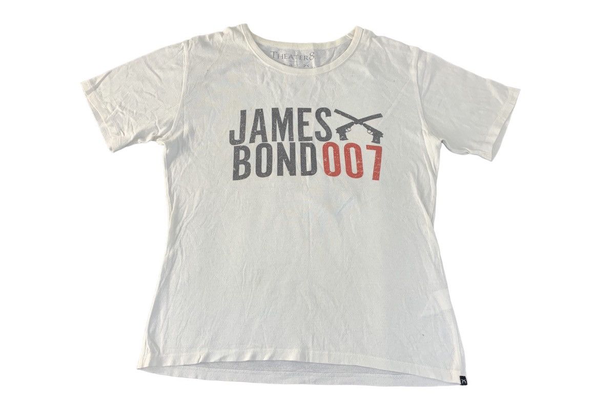 Vintage James Bond 007 Mi6 Agent American Spy Adventure Tee Size US M / EU 48-50 / 2 - 1 Thumbnail