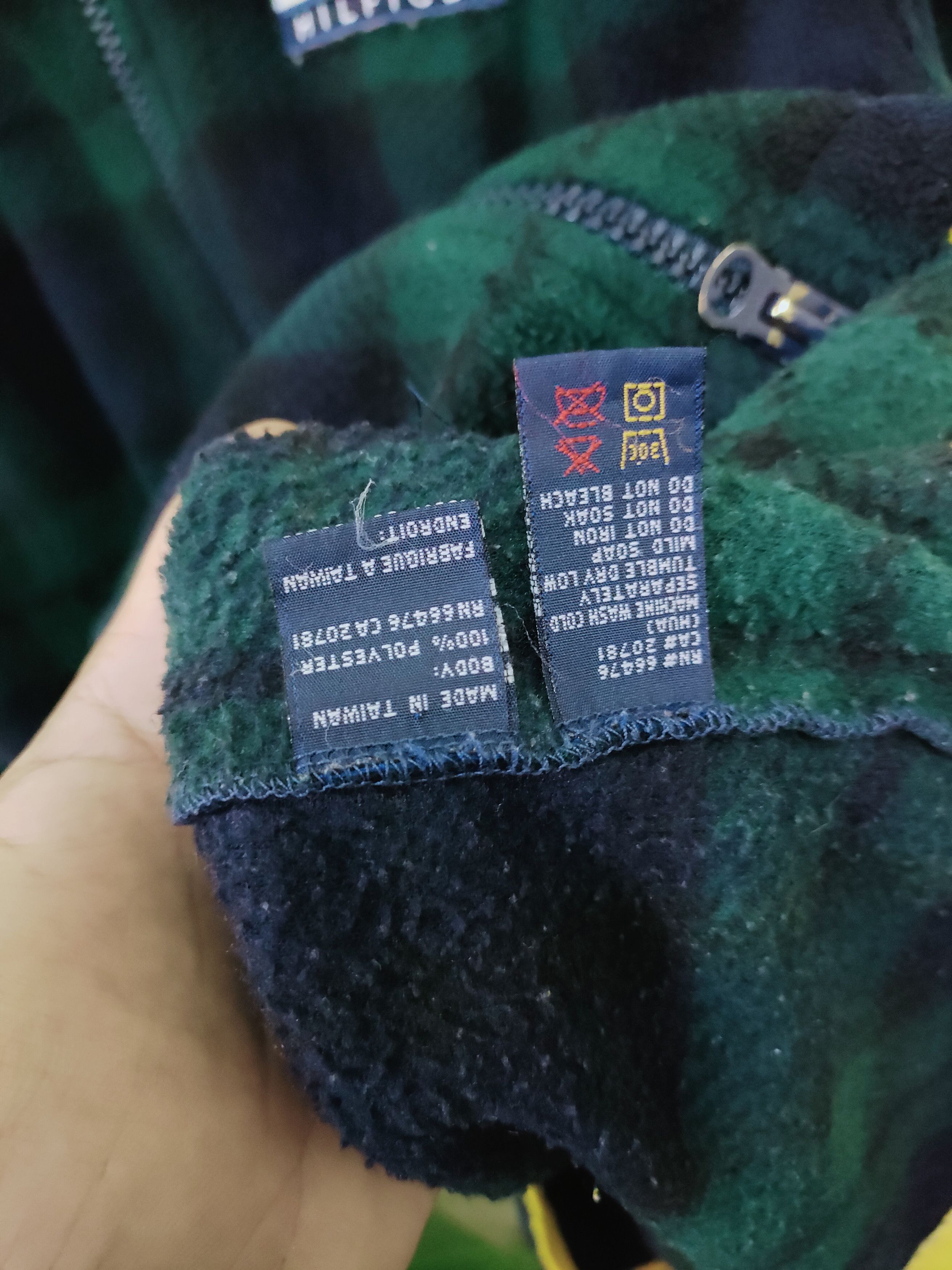 Tommy Hilfiger × Vintage Vintage Tommy Hilfiger Fleece Jacket Size US M / EU 48-50 / 2 - 4 Thumbnail