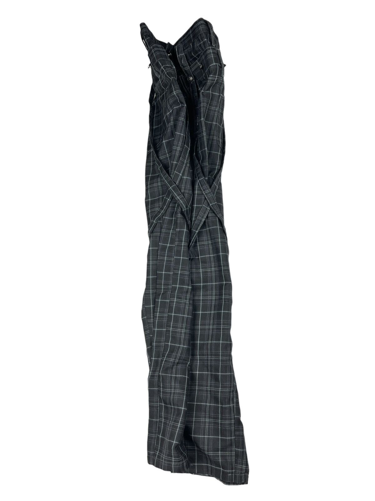 Japanese Brand Jungle Storm 🇯🇵 Double Waist Tartan Bondage Pants Size US 34 / EU 50 - 11 Thumbnail
