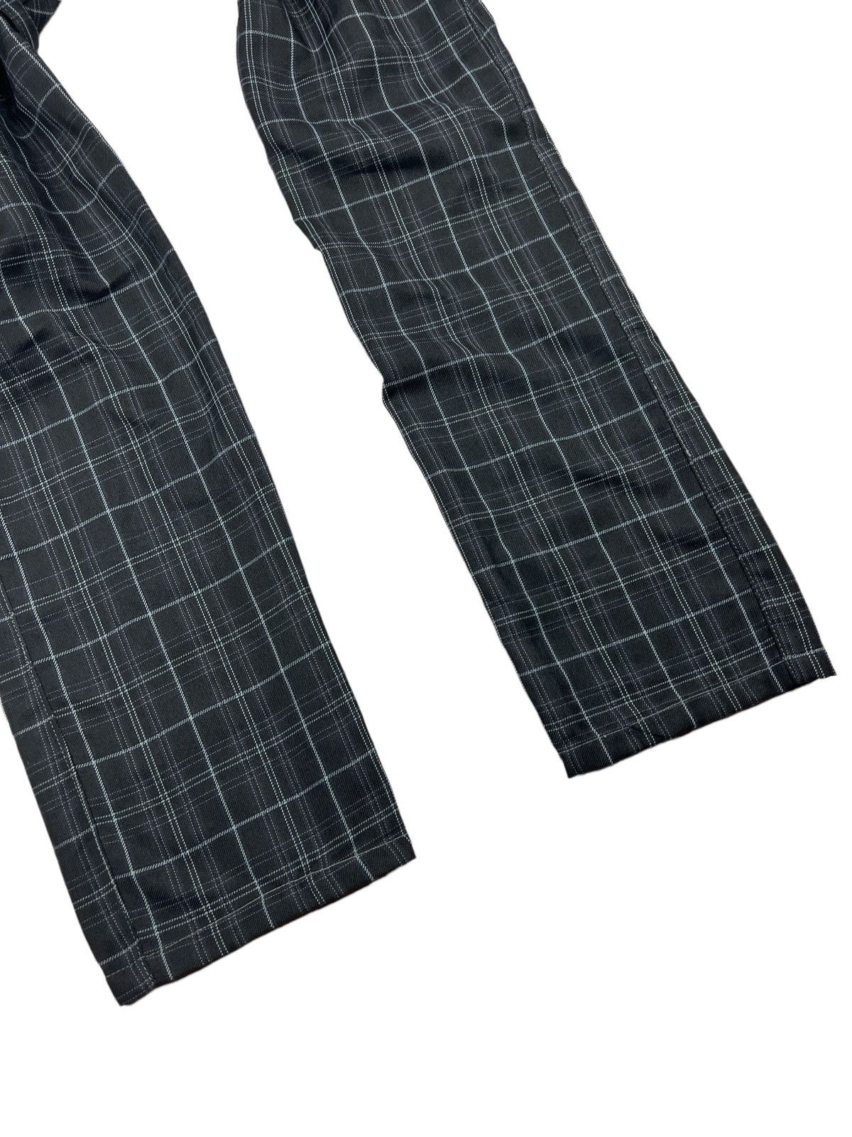 Japanese Brand Jungle Storm 🇯🇵 Double Waist Tartan Bondage Pants Size US 34 / EU 50 - 3 Thumbnail