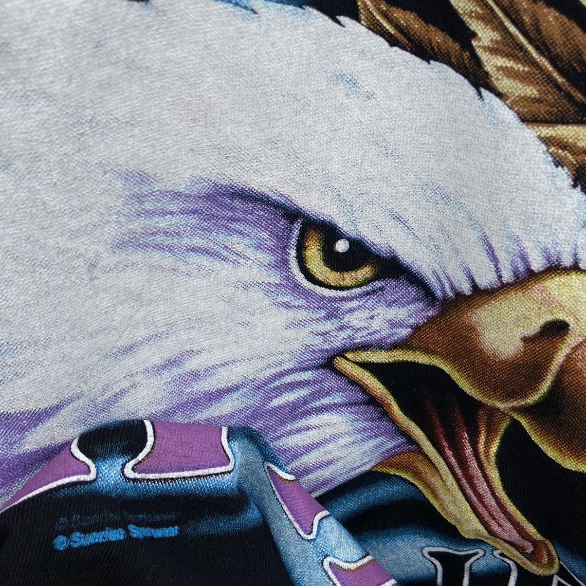 Band Tees Vintage 90’s Feel The Wind Eagle Tee Sz L Size US L / EU 52-54 / 3 - 4 Thumbnail