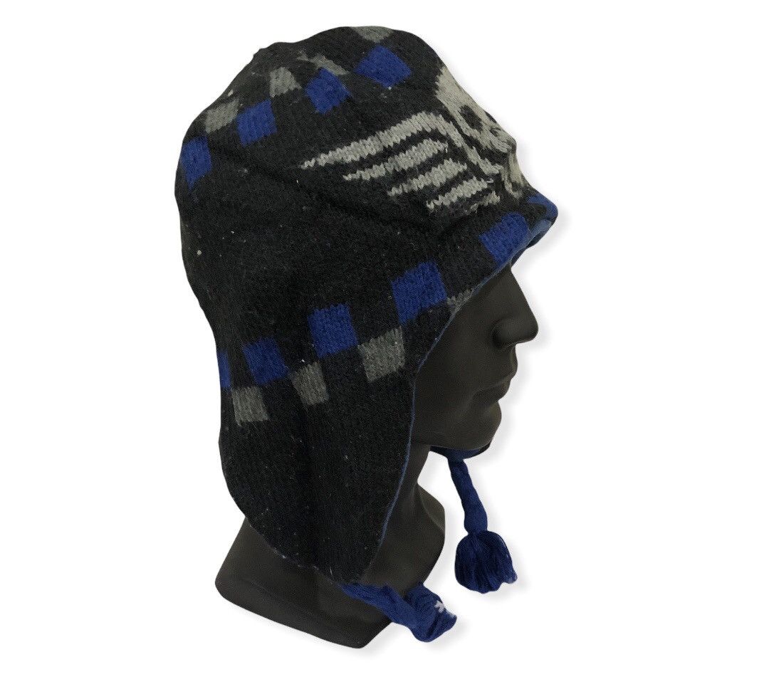 Designer × Gap Gap Skulls Earflap Beanie Hat Size ONE SIZE - 3 Thumbnail