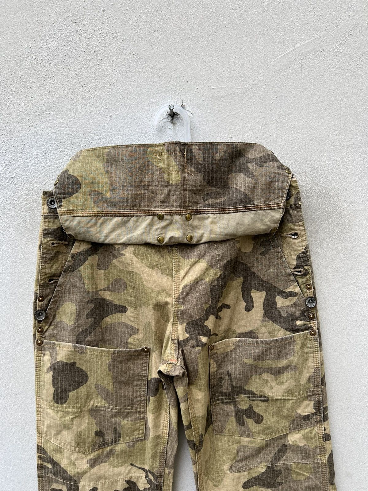 Designer Brand MEDICAL BRANCH Ripstop Camo Flare Trouser Pant Size US 28 / EU 44 - 15 Thumbnail
