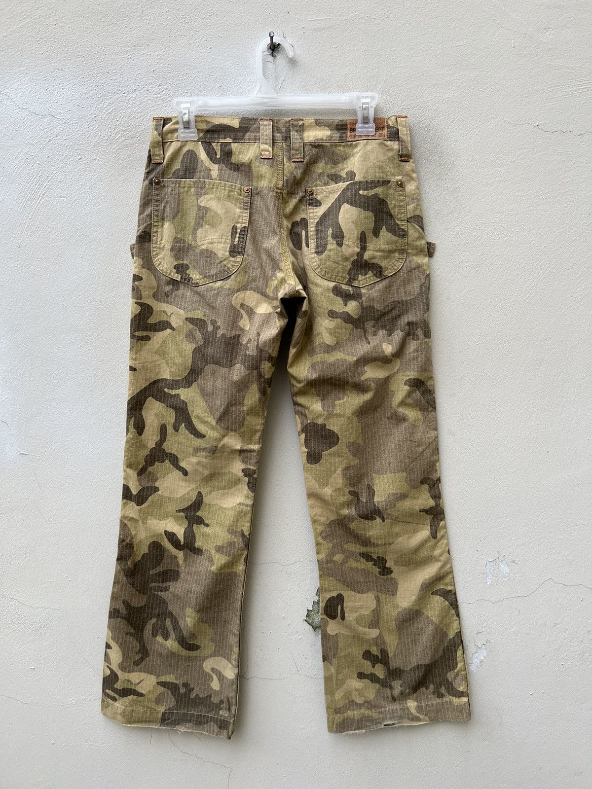 Designer Brand MEDICAL BRANCH Ripstop Camo Flare Trouser Pant Size US 28 / EU 44 - 16 Thumbnail