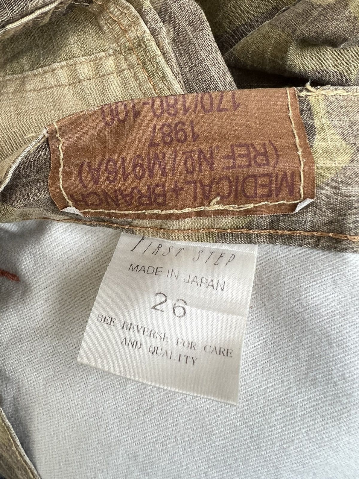 Designer Brand MEDICAL BRANCH Ripstop Camo Flare Trouser Pant Size US 28 / EU 44 - 24 Thumbnail