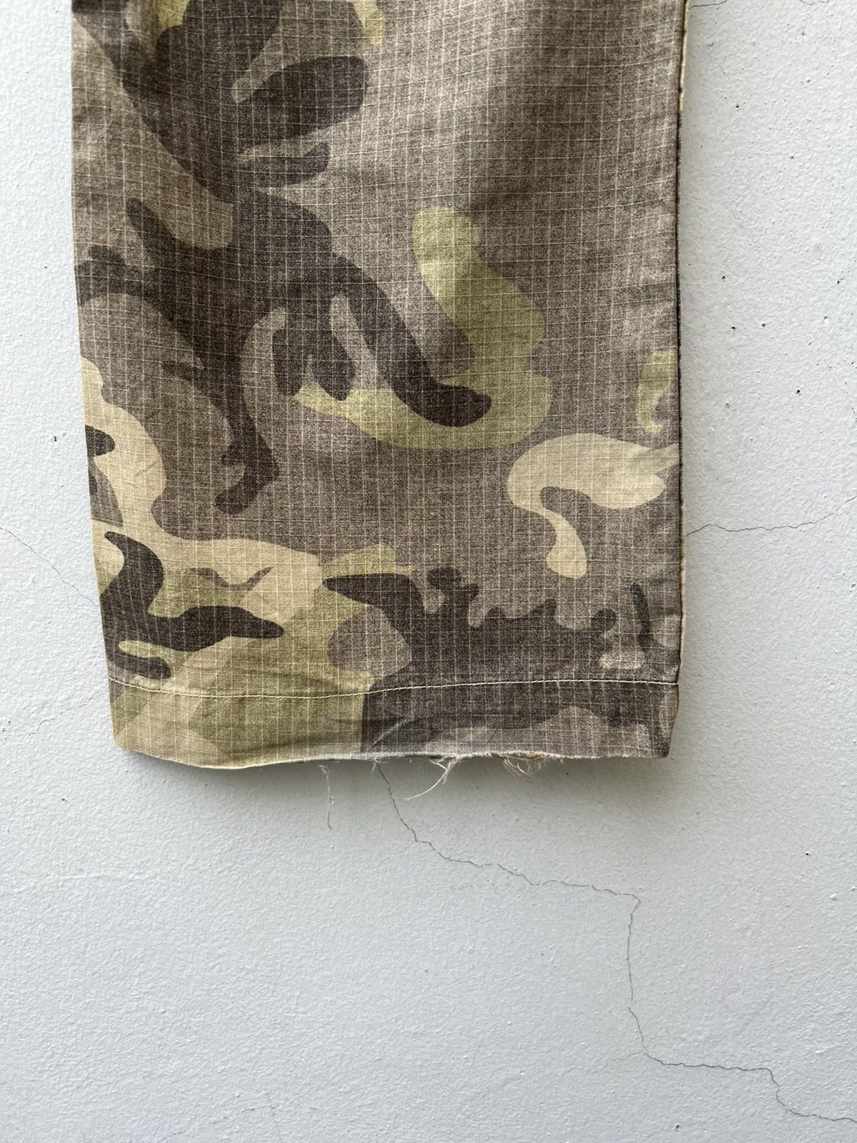 Designer Brand MEDICAL BRANCH Ripstop Camo Flare Trouser Pant Size US 28 / EU 44 - 19 Thumbnail