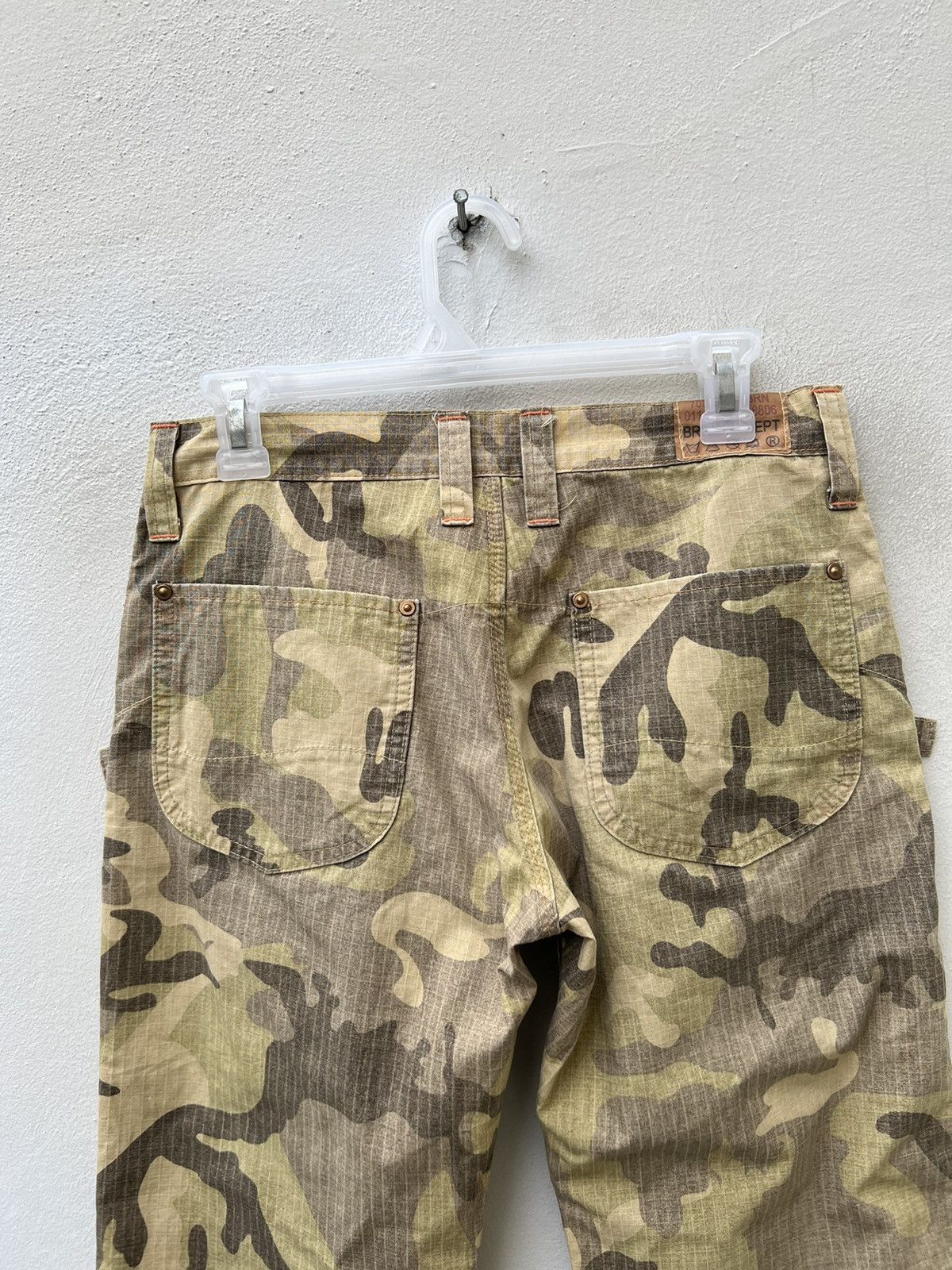Designer Brand MEDICAL BRANCH Ripstop Camo Flare Trouser Pant Size US 28 / EU 44 - 17 Thumbnail