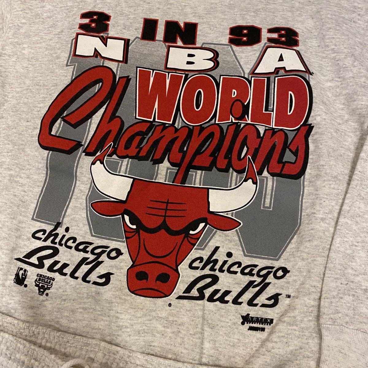 NBA × Vintage VINTAGE ONE SET 90’s‼️Chicago Bulls Sweatshirt & Sweatpant Size US L / EU 52-54 / 3 - 5 Thumbnail