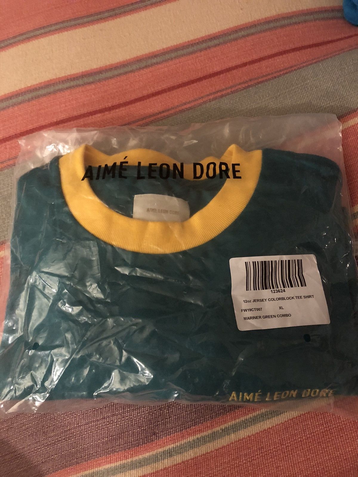 Aime Leon Dore Aime Leon Dore Jersey Colorblock Tee Size US XL / EU 56 / 4 - 3 Thumbnail