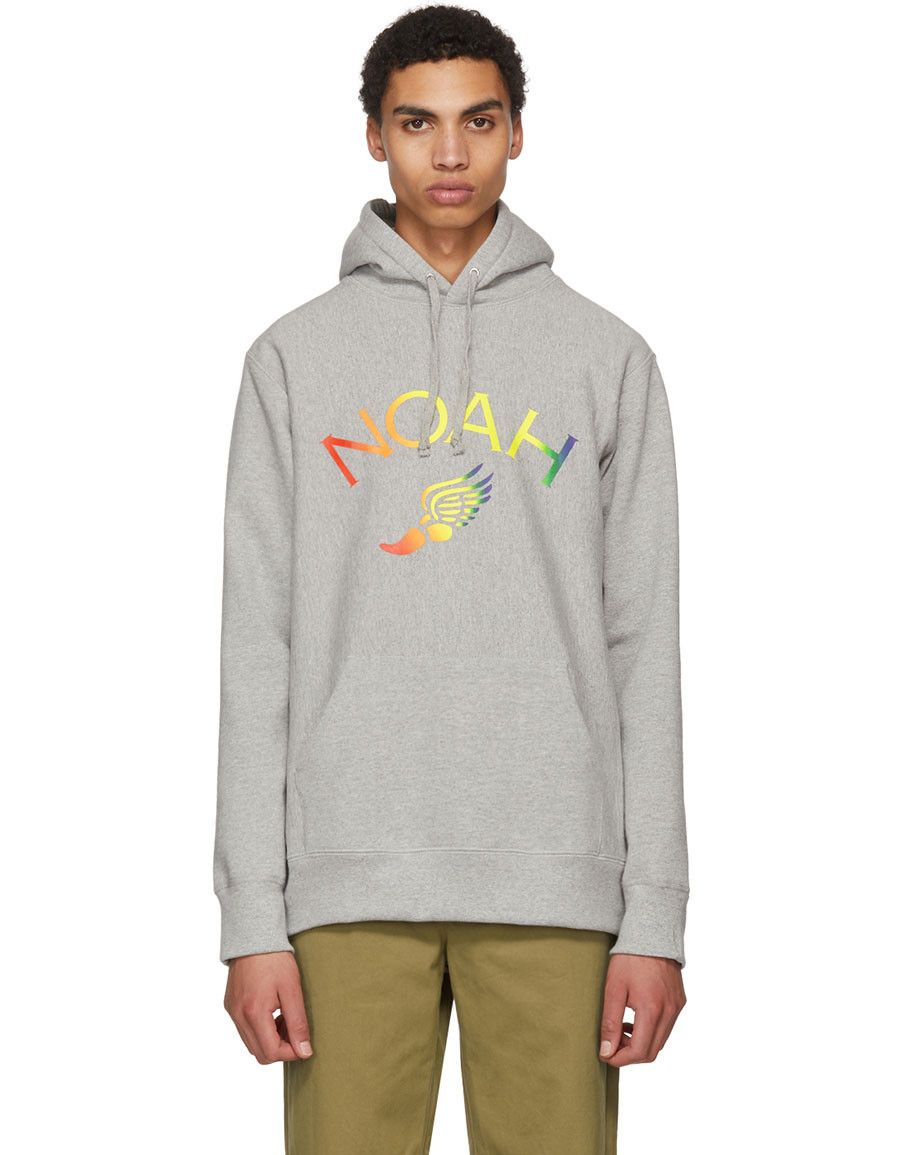 Noah Noah Rainbow Winged Foot Hoodie Size US XL / EU 56 / 4 - 2 Thumbnail