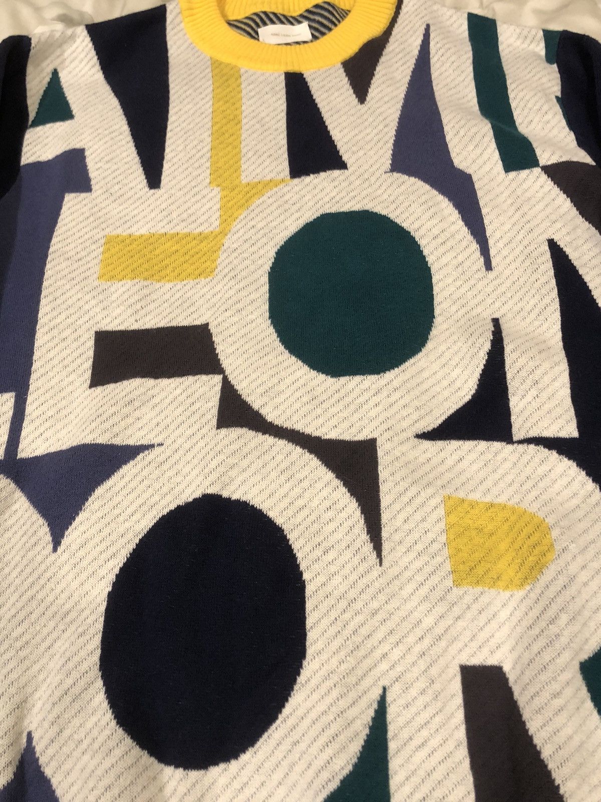 Aime Leon Dore Blown Print Knit Sweater - L Size US L / EU 52-54 / 3 - 12 Thumbnail