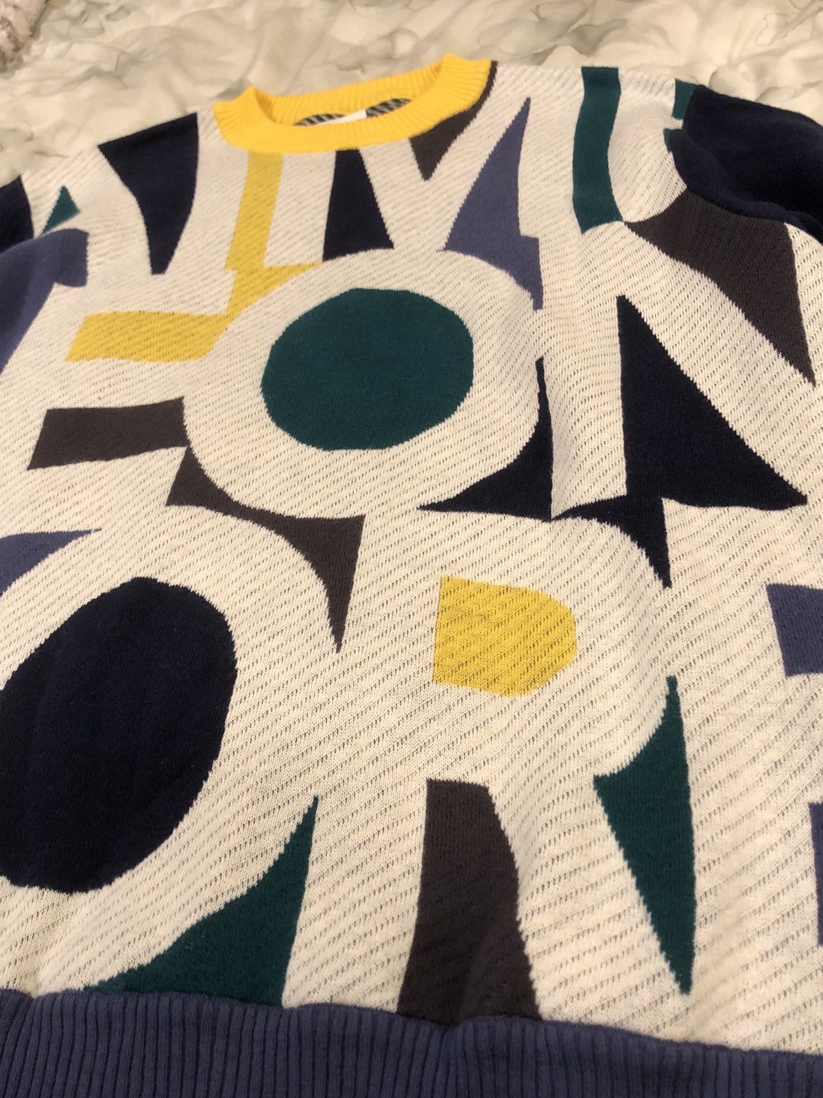Aime Leon Dore Blown Print Knit Sweater - L Size US L / EU 52-54 / 3 - 10 Thumbnail