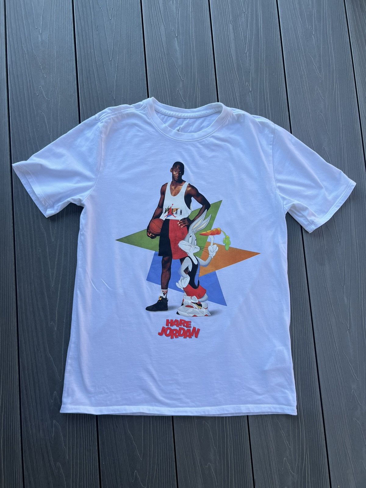 Jordan Brand × Nike × Warner Bros Nike Jordan Michael x Bugs Bunny space jam t-shirt Size US M / EU 48-50 / 2 - 2 Thumbnail