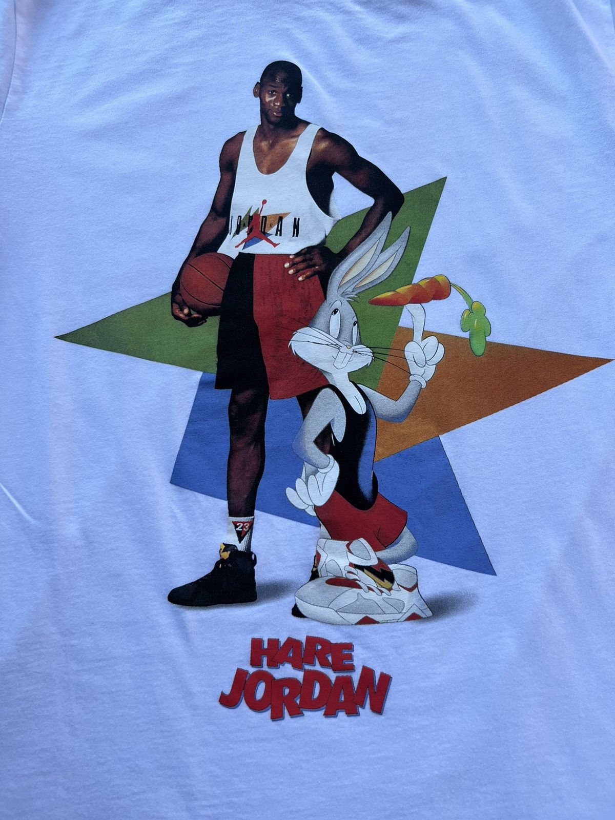 Jordan Brand × Nike × Warner Bros Nike Jordan Michael x Bugs Bunny space jam t-shirt Size US M / EU 48-50 / 2 - 3 Thumbnail