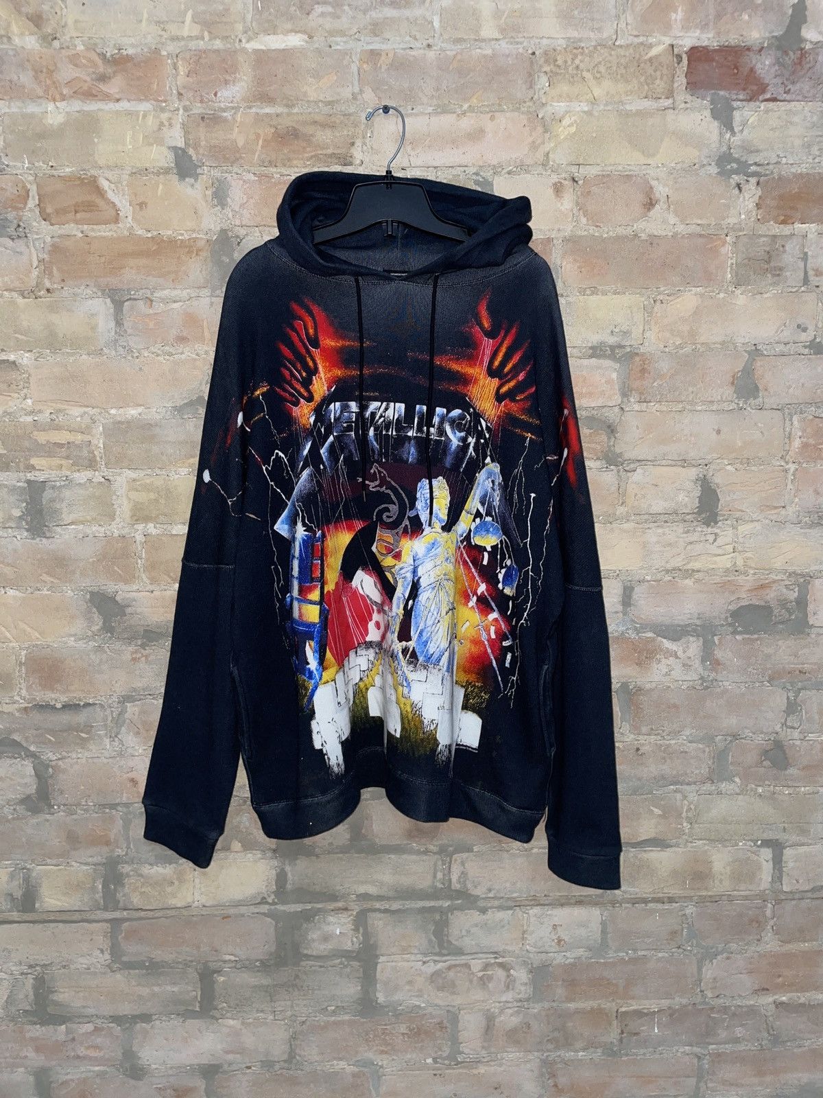 R13 Oversized Metallica Hoodie Grailed