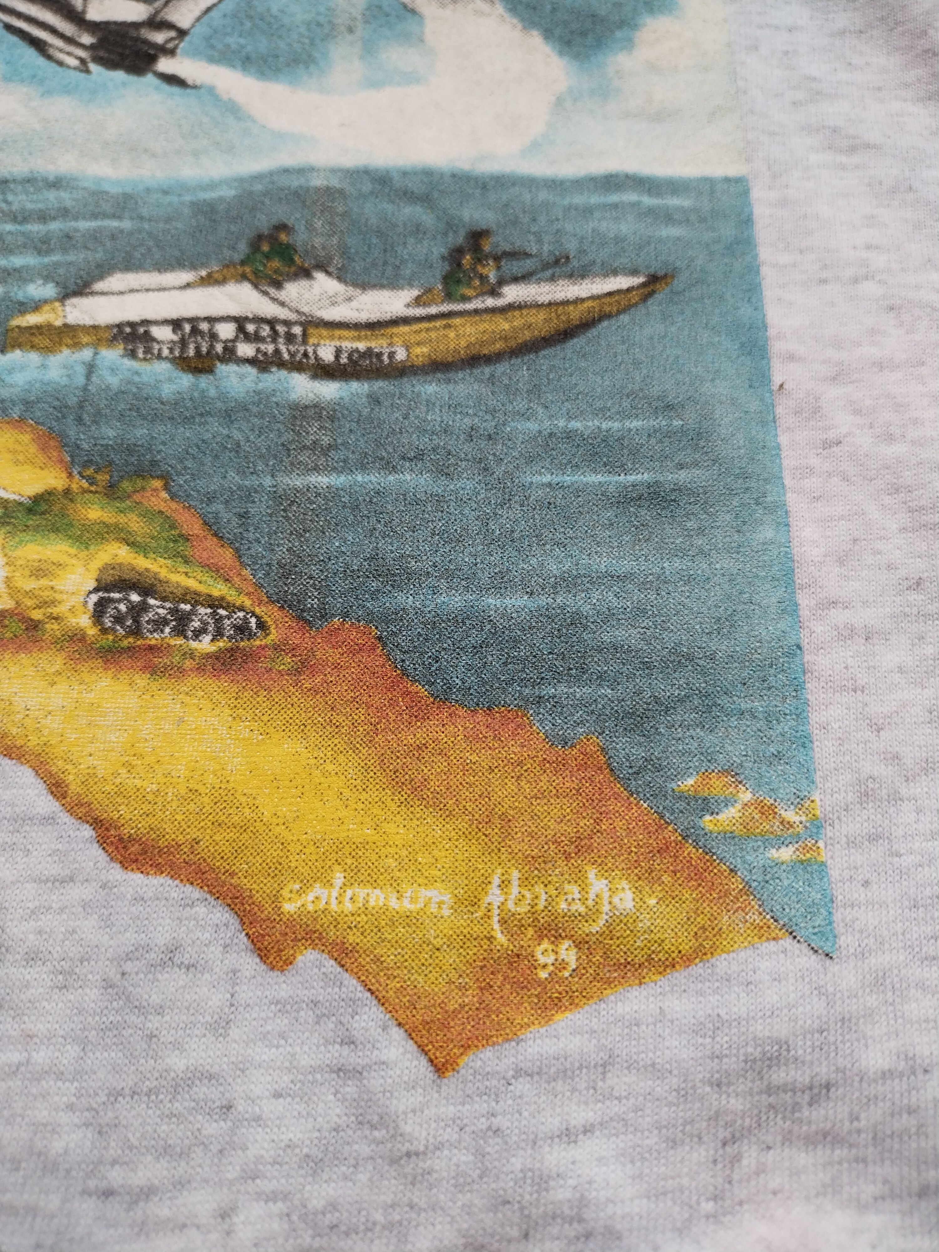 Toyo Enterprises Vintage 🔥 90s Border Guard Eritrea Tee Size US XL / EU 56 / 4 - 2 Thumbnail